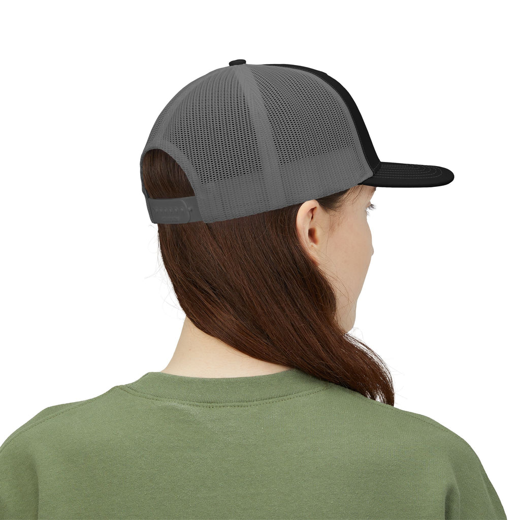 Trucker Cap — Blue Collar Mechanic Emblem Snapback