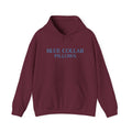 Blue Collar Pillows Hoodie — Minimalist Workwear-Inspired Pullover