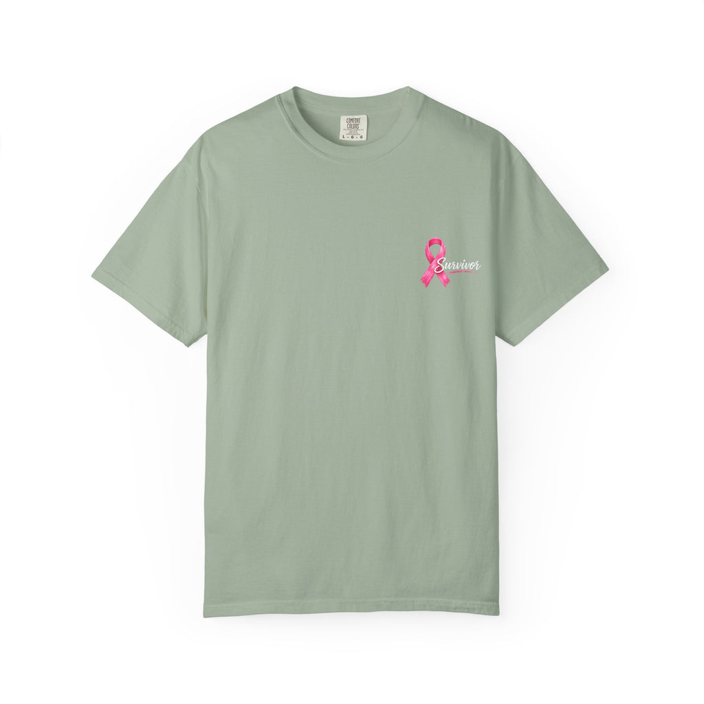 Breast Cancer Survivor T-Shirt — 'Survivor' Pink Ribbon Awareness Tee