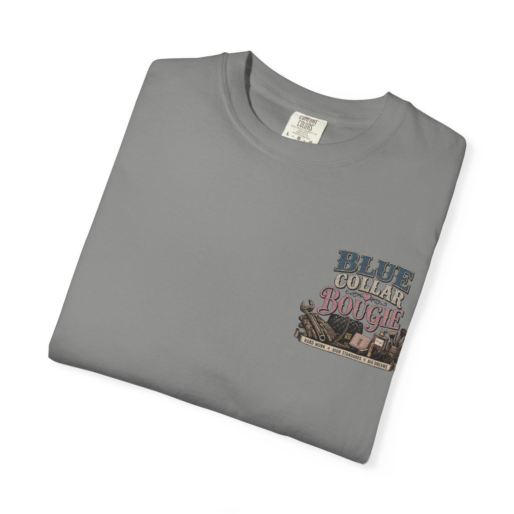 Blue Collar Bougie T-Shirt — Workwear Vintage Graphic Tee