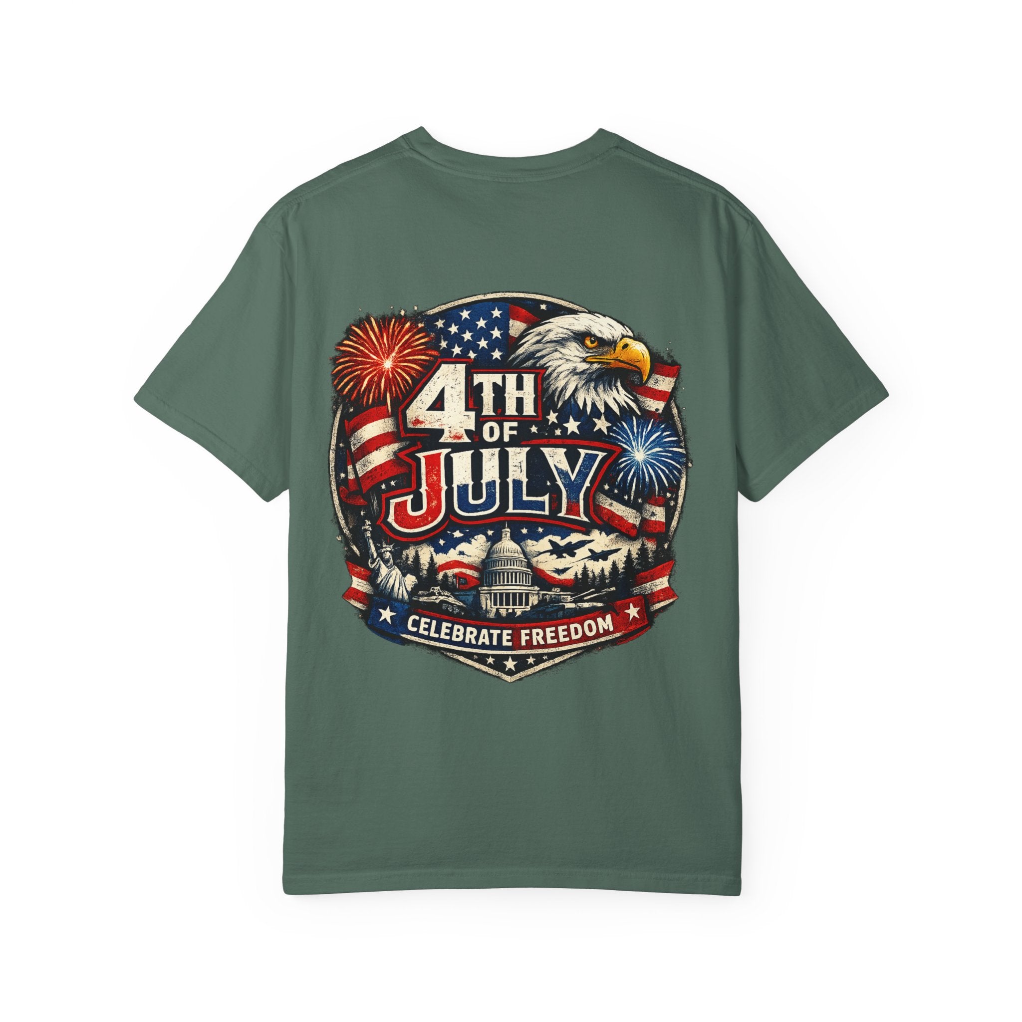 4th of July Eagle T-Shirt — Celebrate Freedom Patriotic Tee