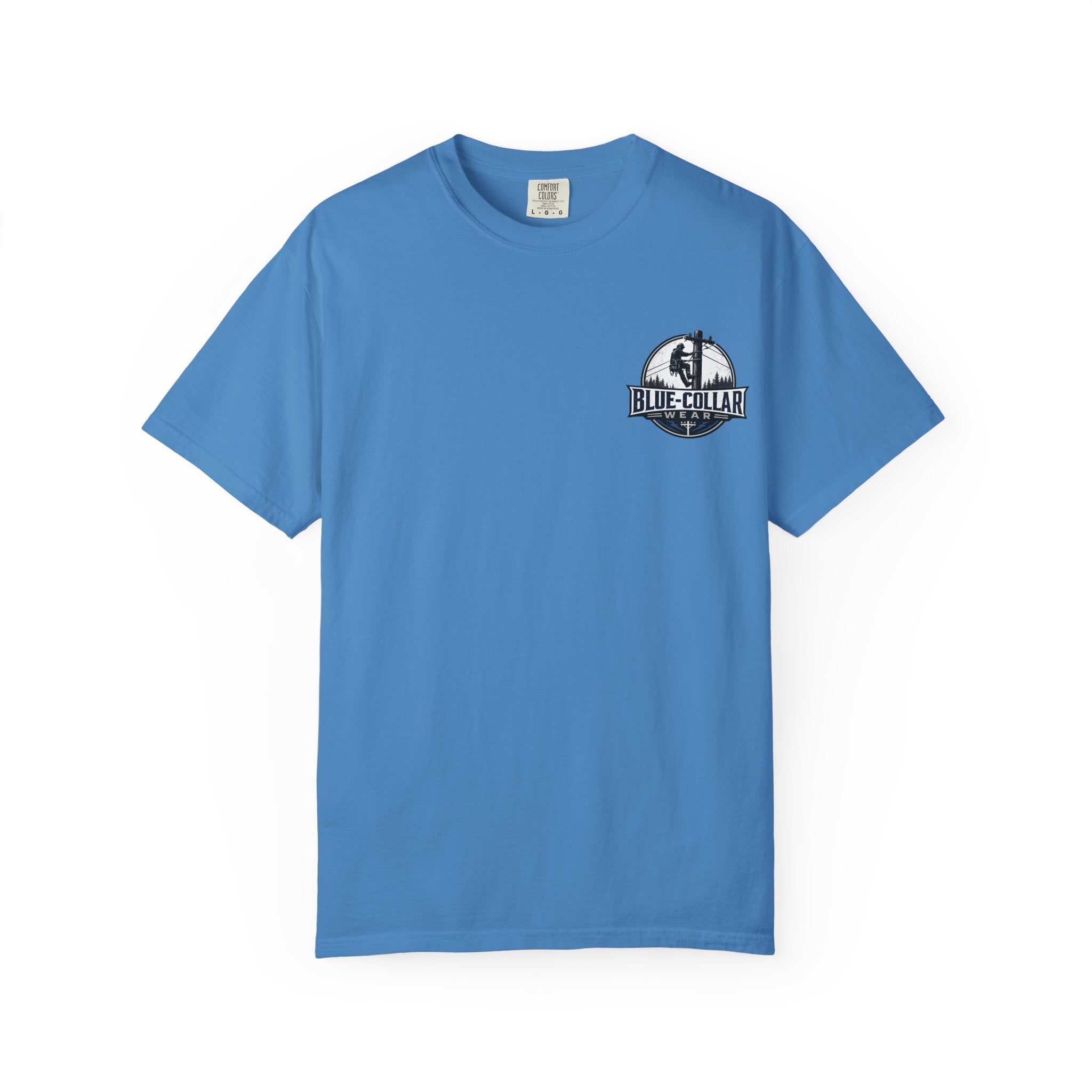 Blue-Collar Wear T-Shirt — Lineman Utility Work Tee