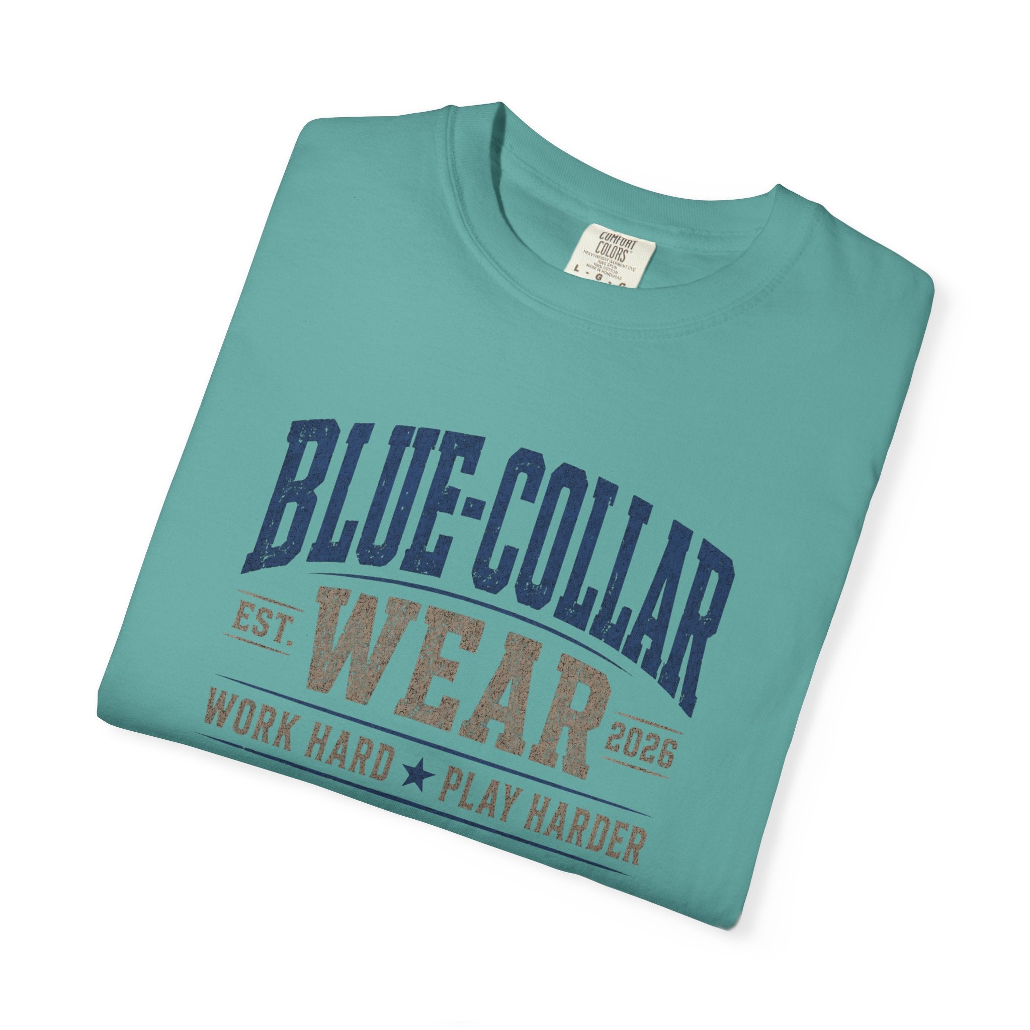Blue-Collar Wear "Lord Just Get Us Through Hell Week" Work T-Shirt