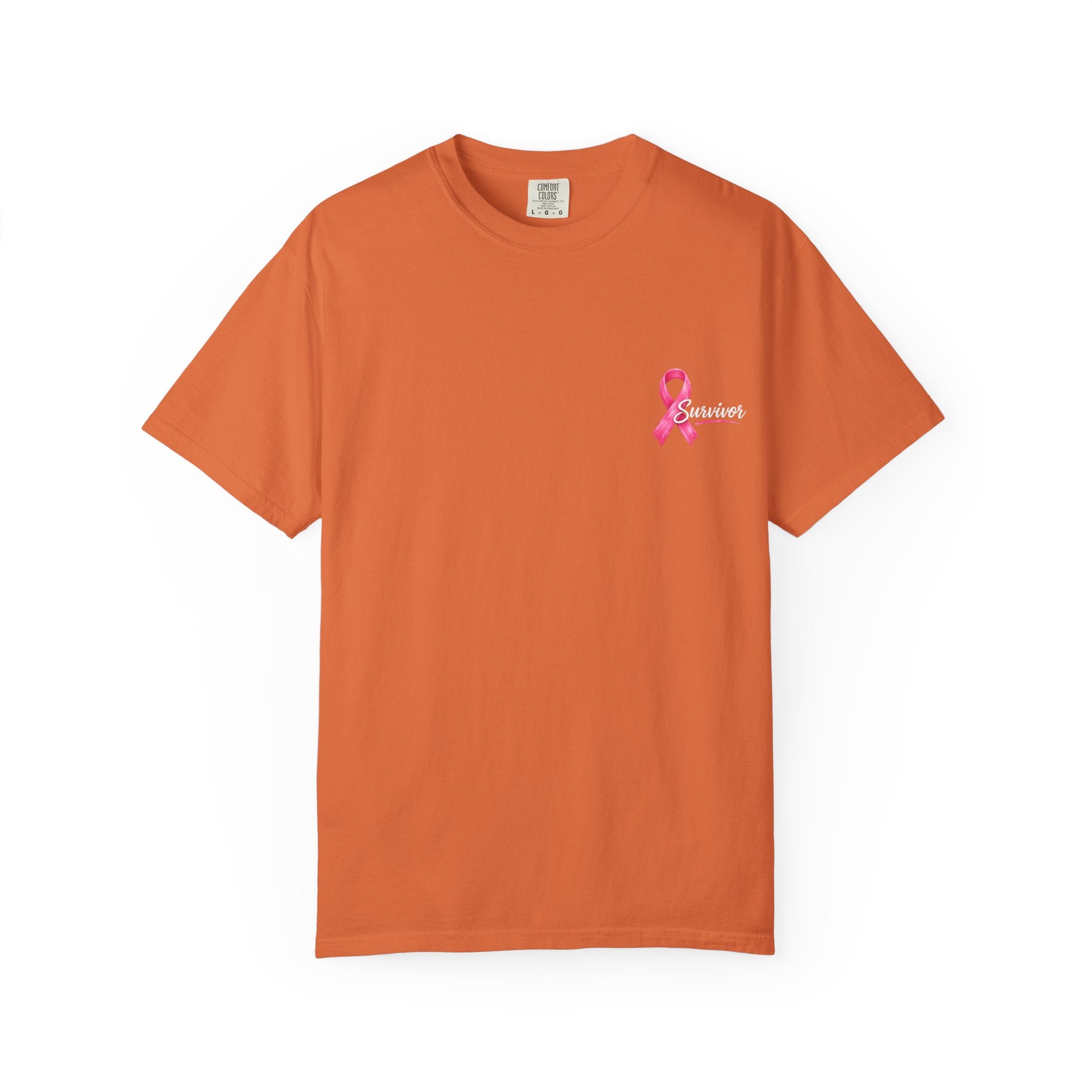 Breast Cancer Survivor T-Shirt — 'Survivor' Pink Ribbon Awareness Tee