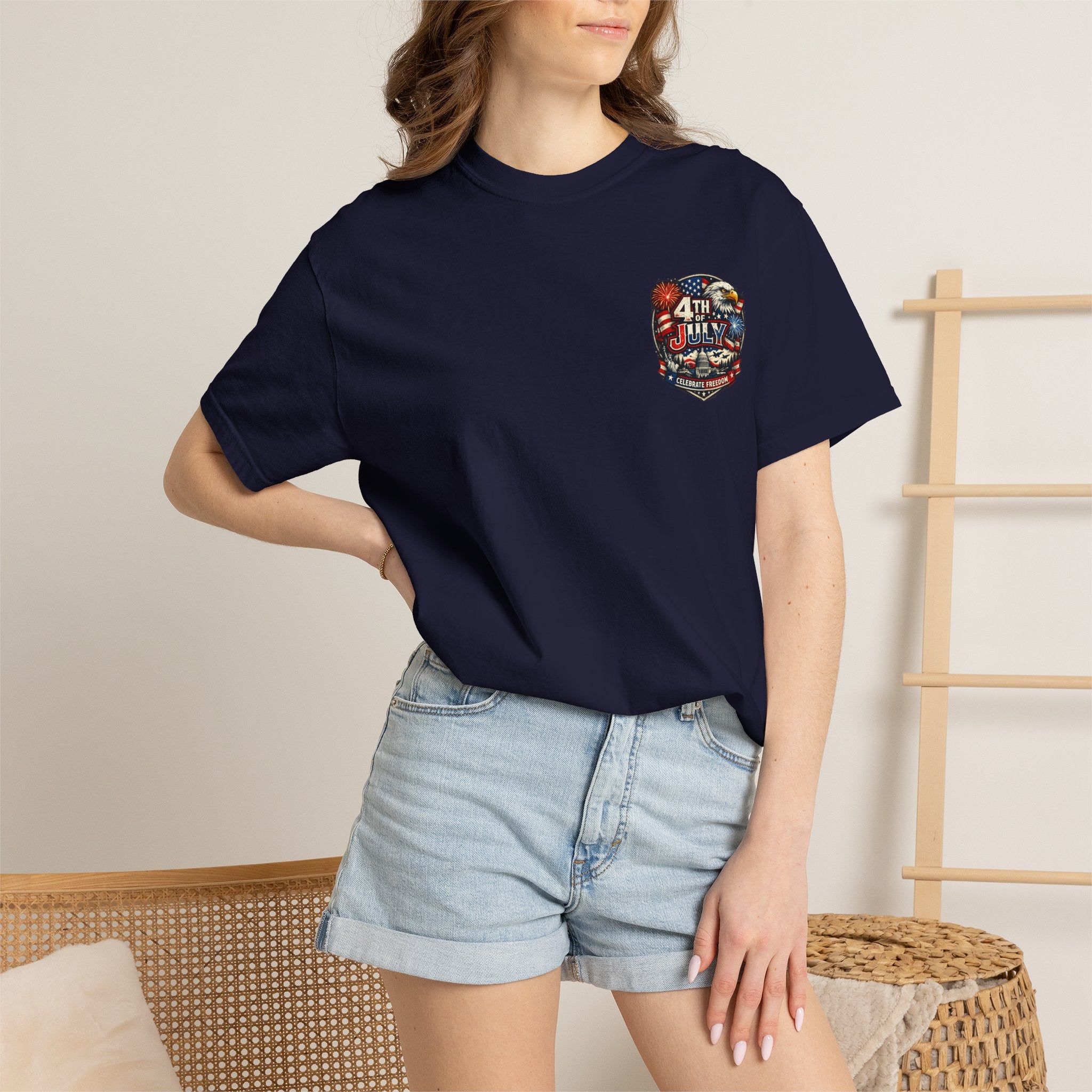 4th of July Eagle T-Shirt — Celebrate Freedom Patriotic Tee