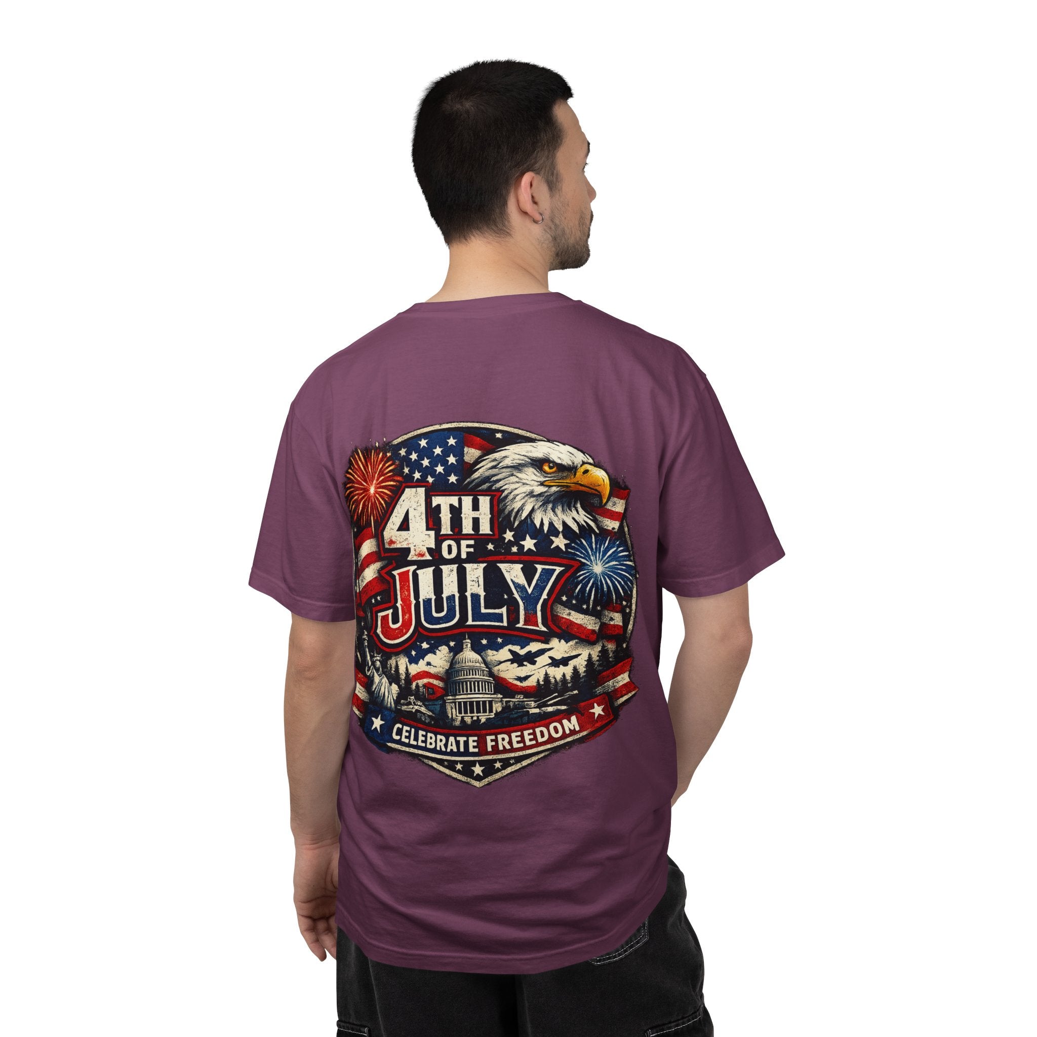 4th of July Eagle T-Shirt — Celebrate Freedom Patriotic Tee