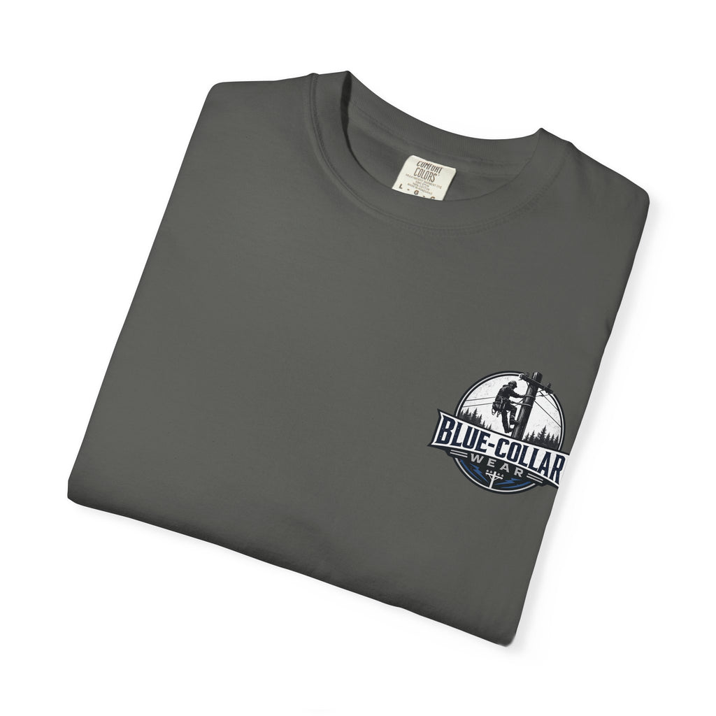 Blue-Collar Wear T-Shirt — Lineman Utility Work Tee