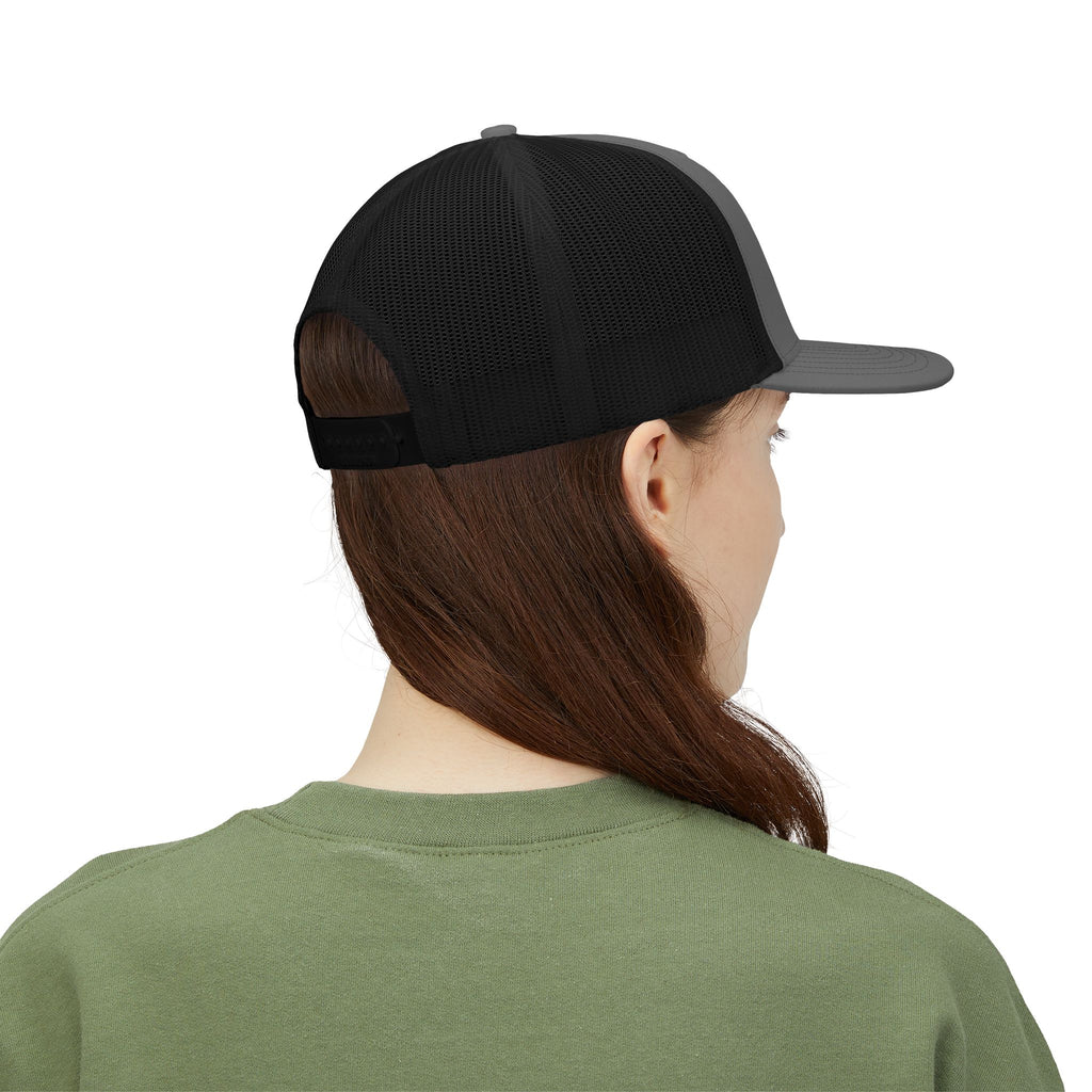 Trucker Cap — Blue Collar Mechanic Emblem Snapback