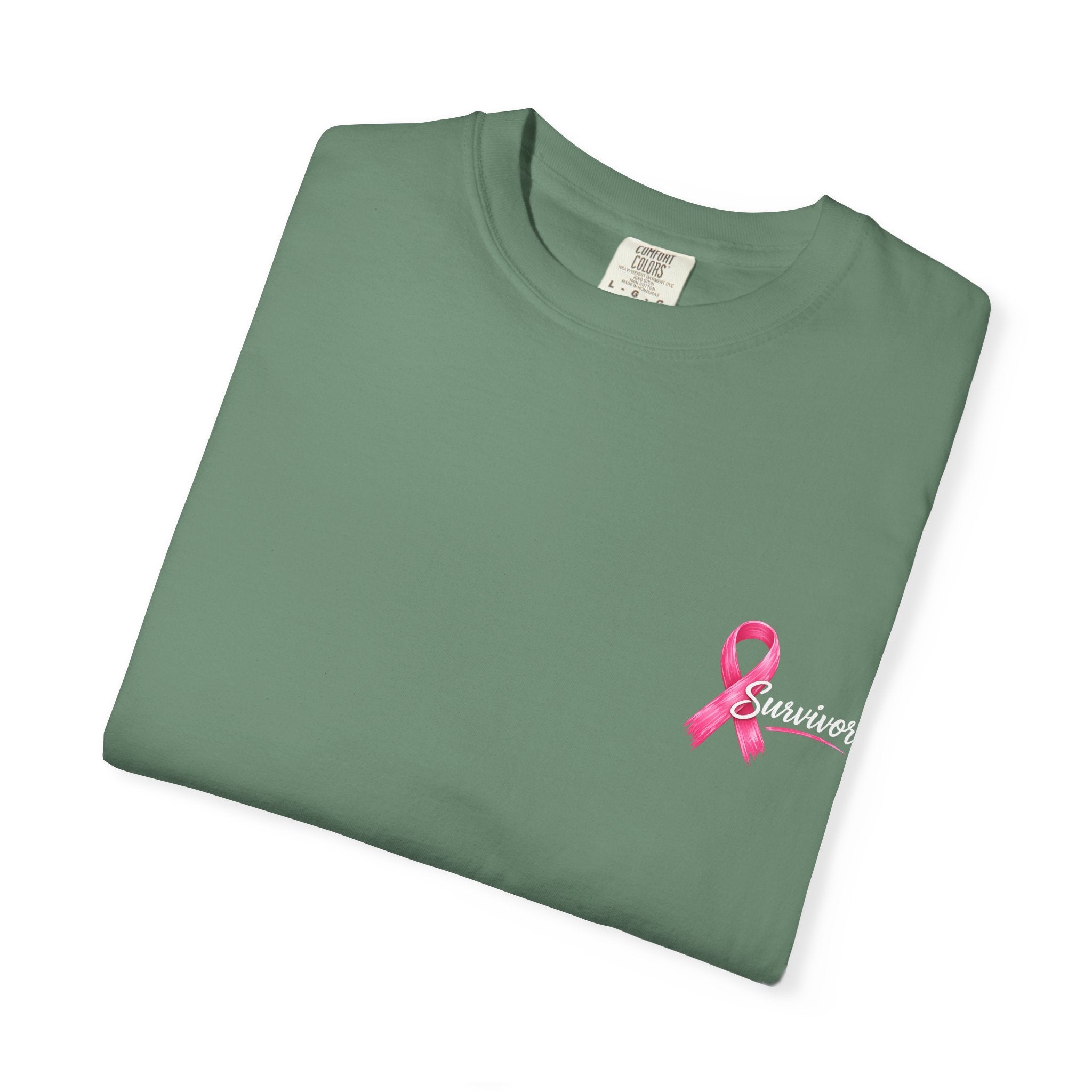 Breast Cancer Survivor T-Shirt — 'Survivor' Pink Ribbon Awareness Tee