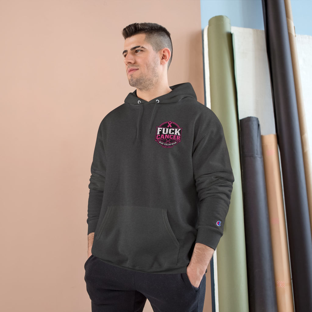 Fuck Cancer Hoodie — Pink Ribbon Awareness Champion Hoodie