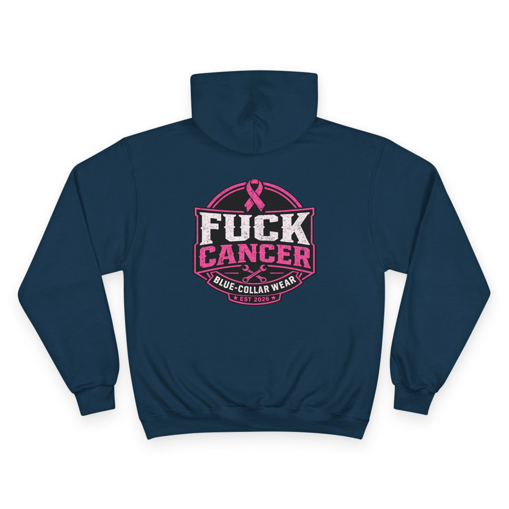 Fuck Cancer Hoodie — Pink Ribbon Awareness Champion Hoodie