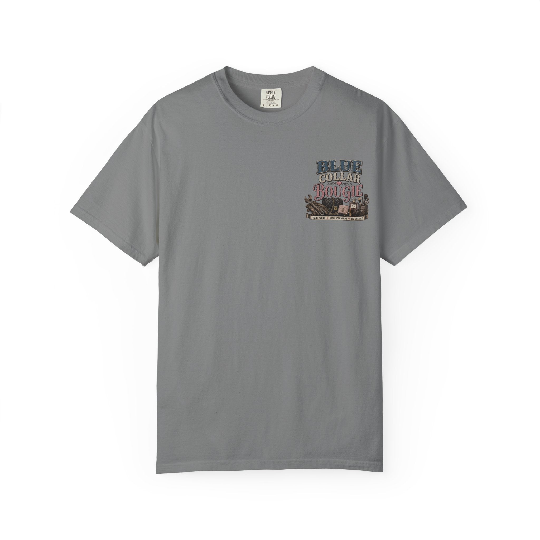 Blue Collar Bougie T-Shirt — Workwear Vintage Graphic Tee