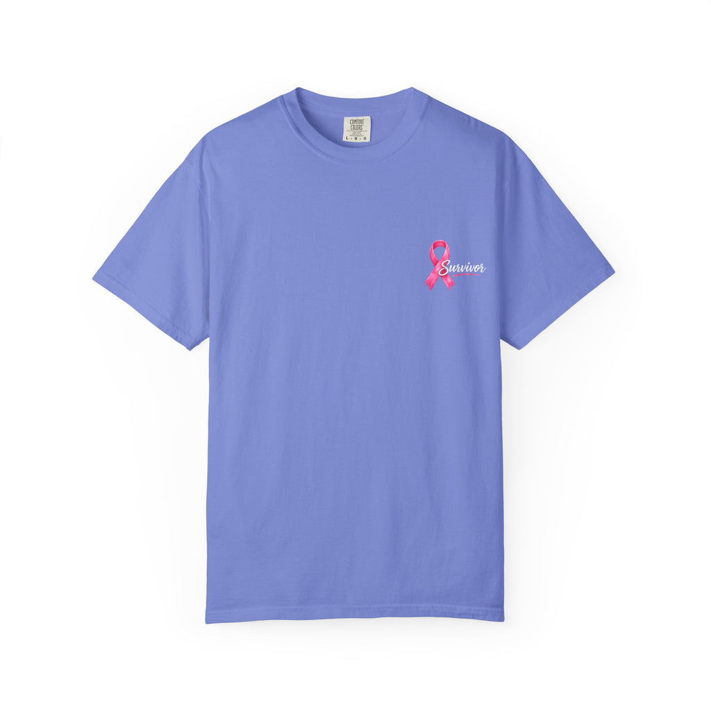 Breast Cancer Survivor T-Shirt — 'Survivor' Pink Ribbon Awareness Tee
