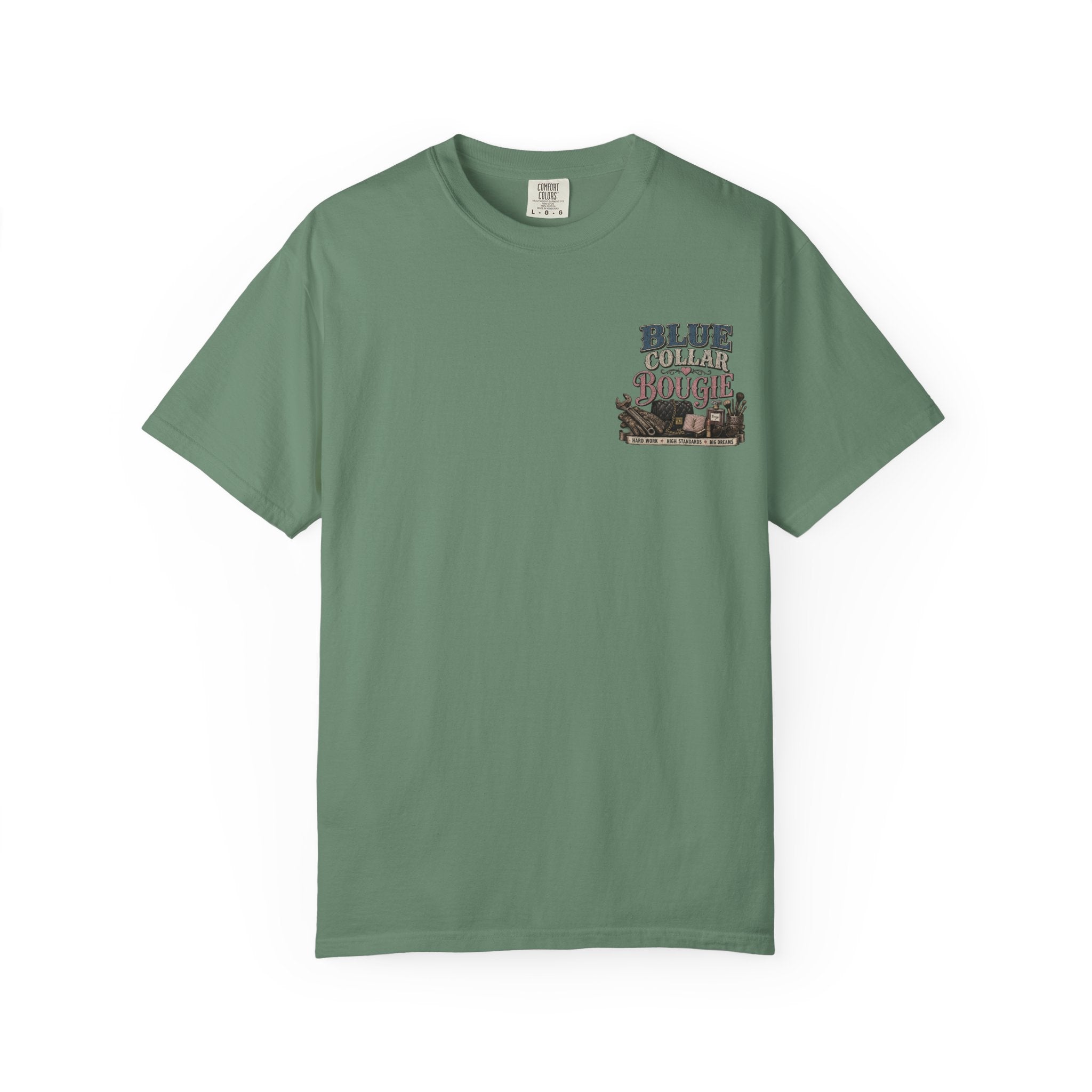 Blue Collar Bougie T-Shirt — Workwear Vintage Graphic Tee