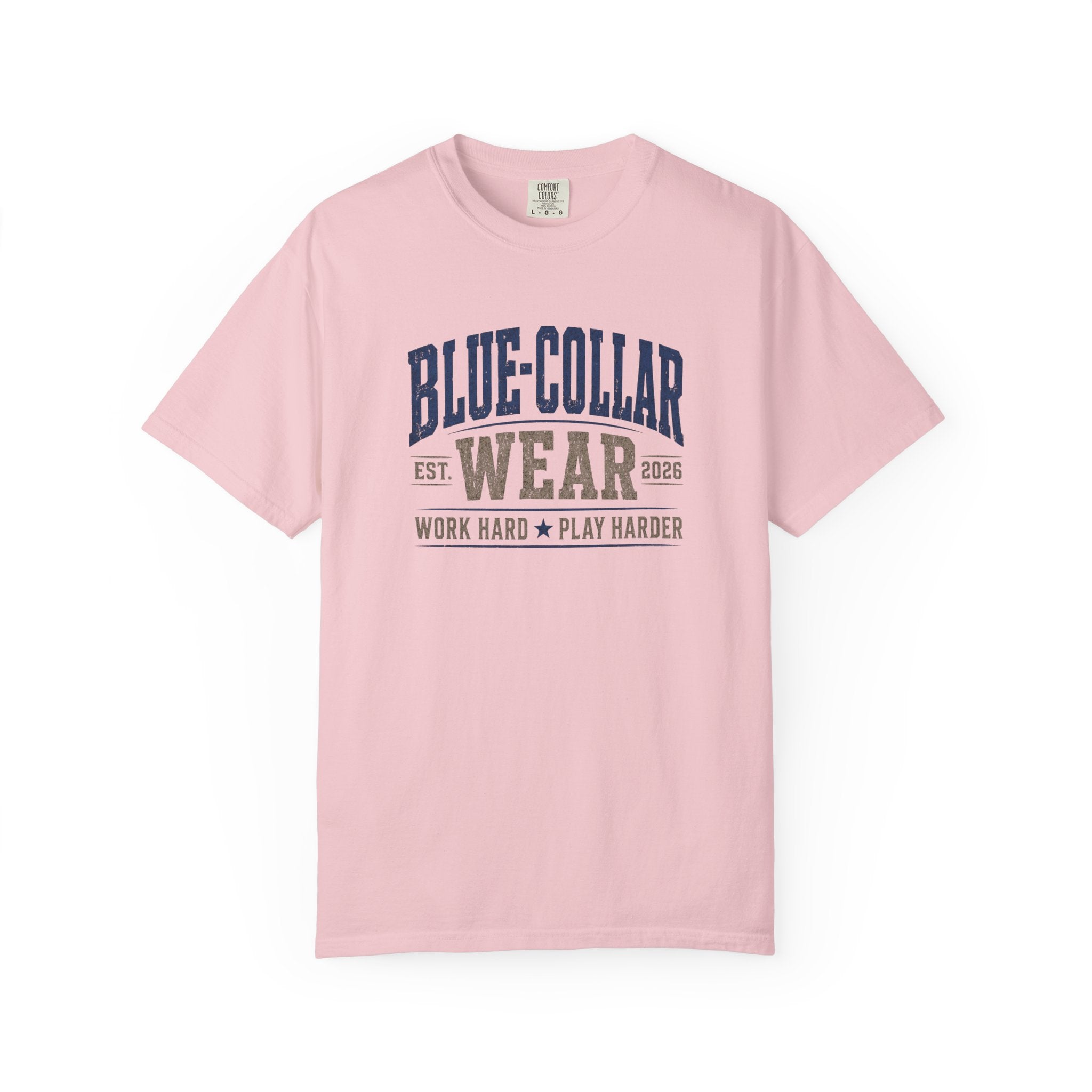 Blue-Collar Wear "Lord Just Get Us Through Hell Week" Work T-Shirt