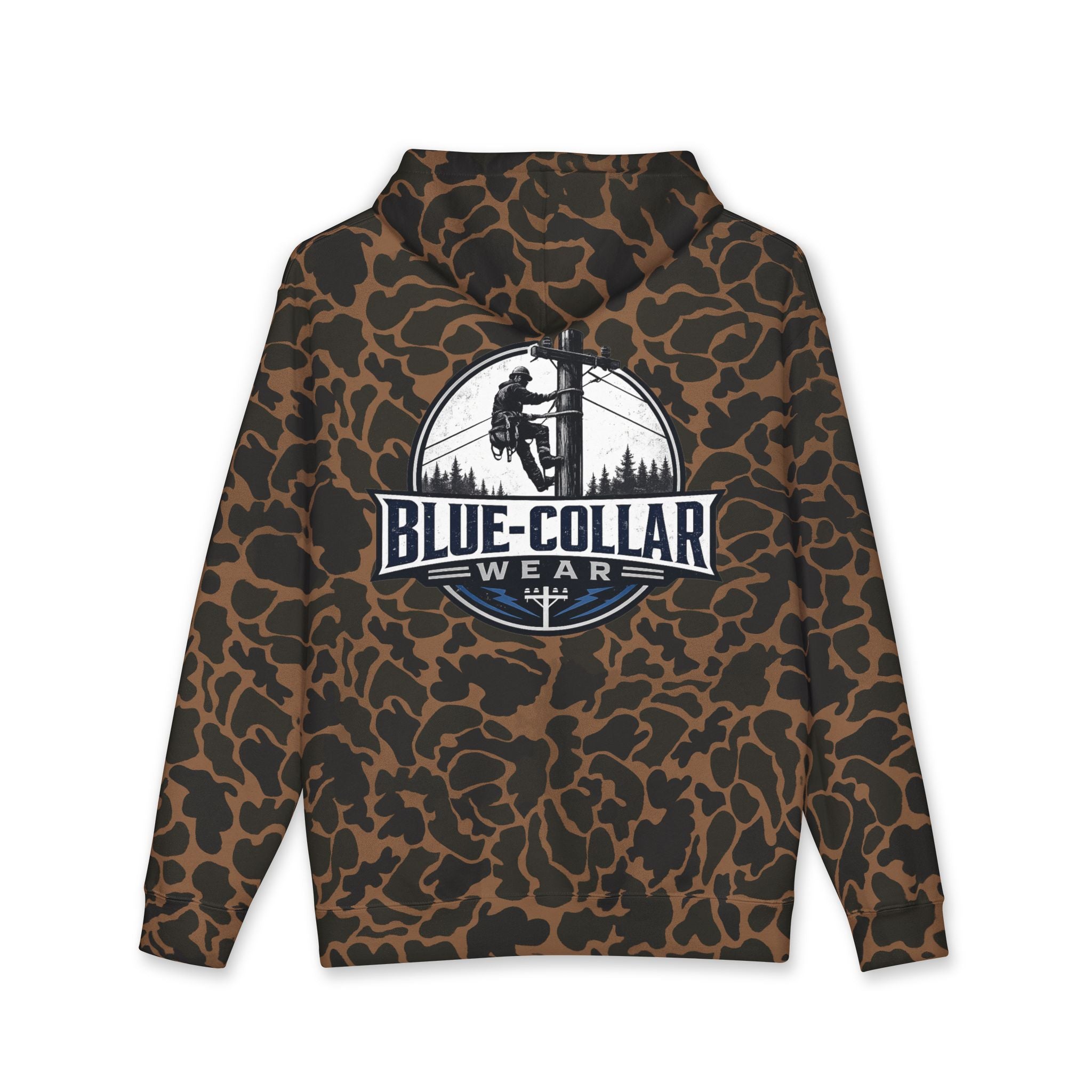 Blue-Collar Wear Hoodie — Lineman Workwear Pullover