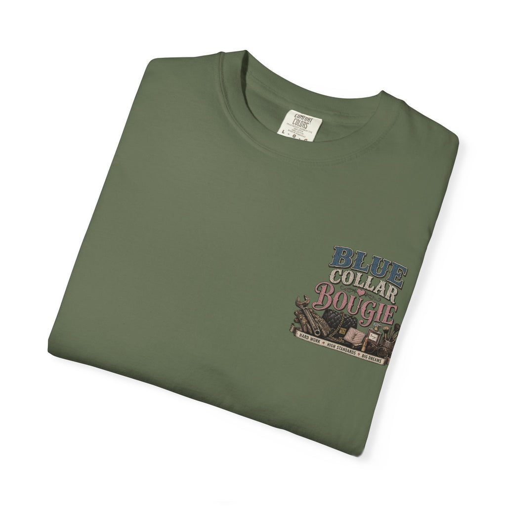 Blue Collar Bougie T-Shirt — Workwear Vintage Graphic Tee