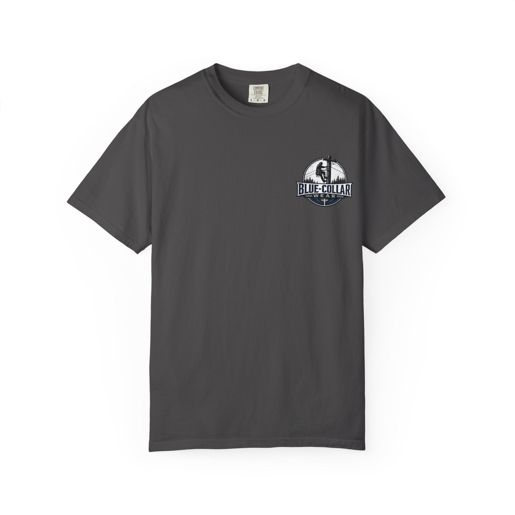 Blue-Collar Wear T-Shirt — Lineman Utility Work Tee