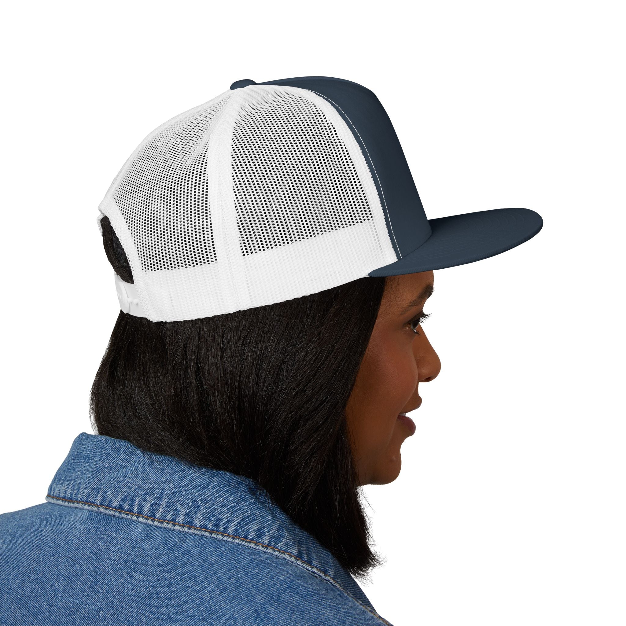 Blue Collar Wife Trucker Cap – Leopard Print Workwife Snapback