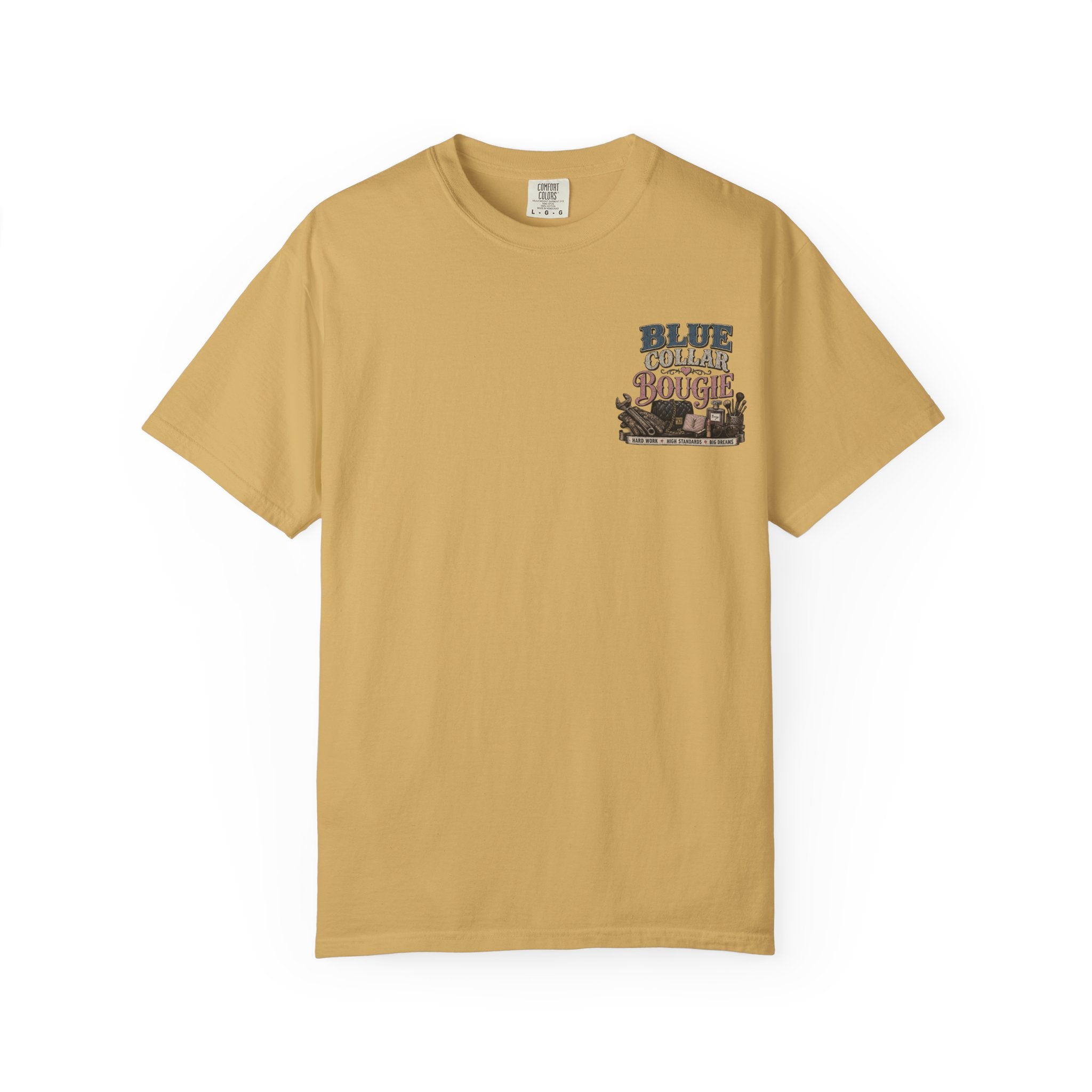 Blue Collar Bougie T-Shirt — Workwear Vintage Graphic Tee