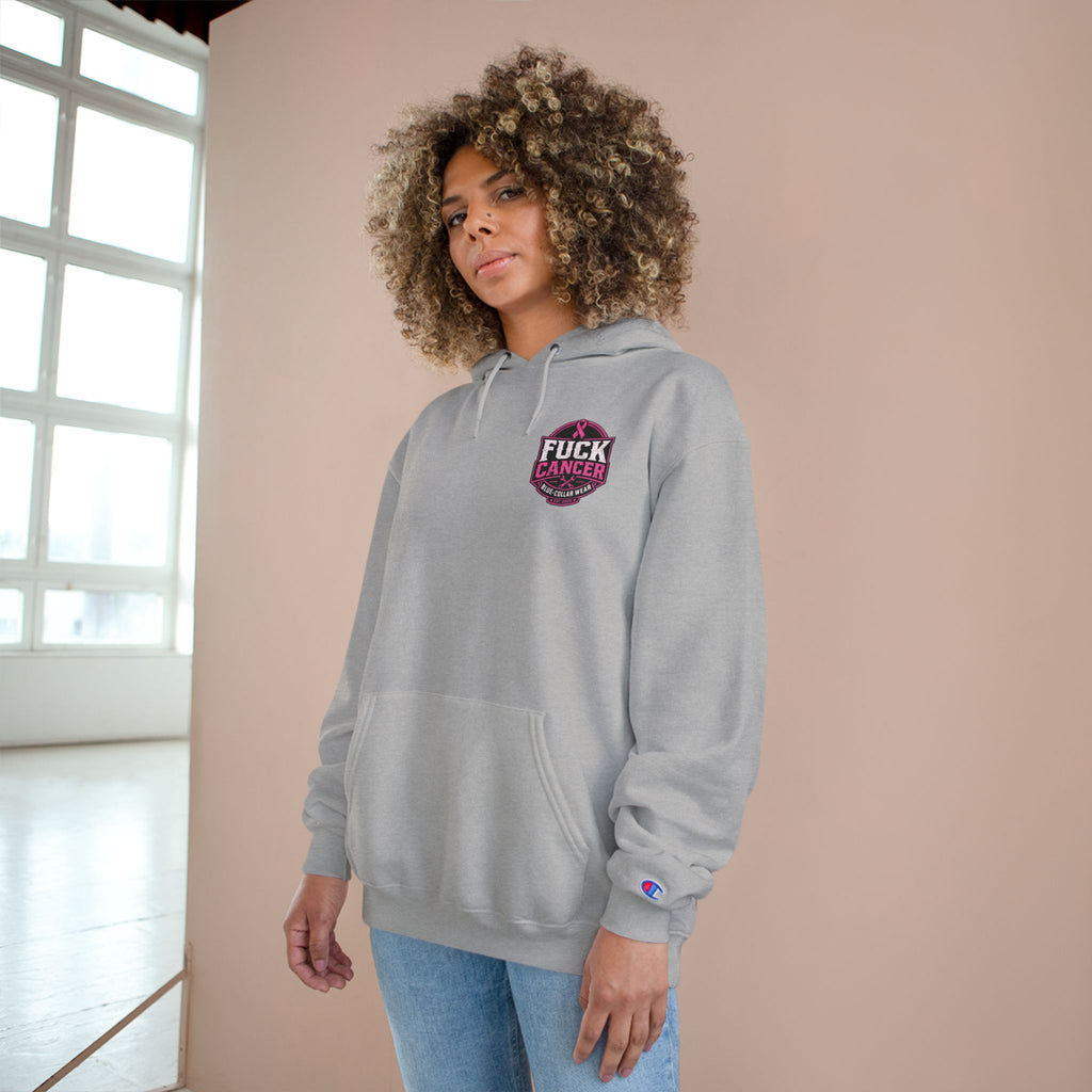 Fuck Cancer Hoodie — Pink Ribbon Awareness Champion Hoodie