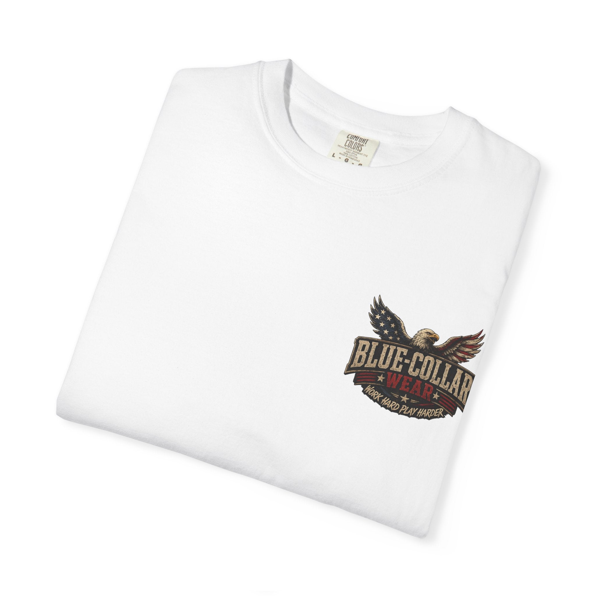 Patriotic 'America Land of the Free' T-Shirt — Eagle & Flag Graphic