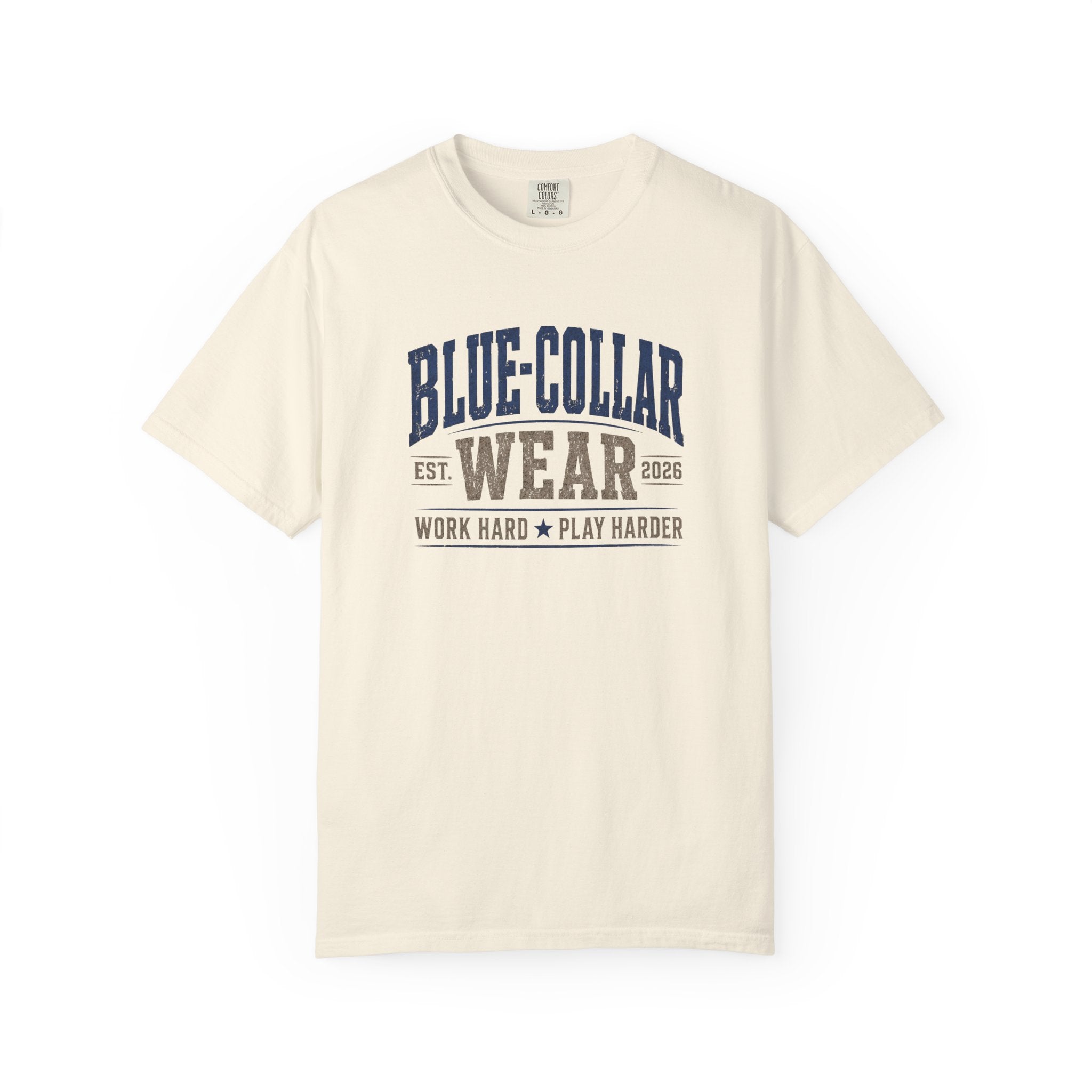 Blue-Collar Wear "Lord Just Get Us Through Hell Week" Work T-Shirt