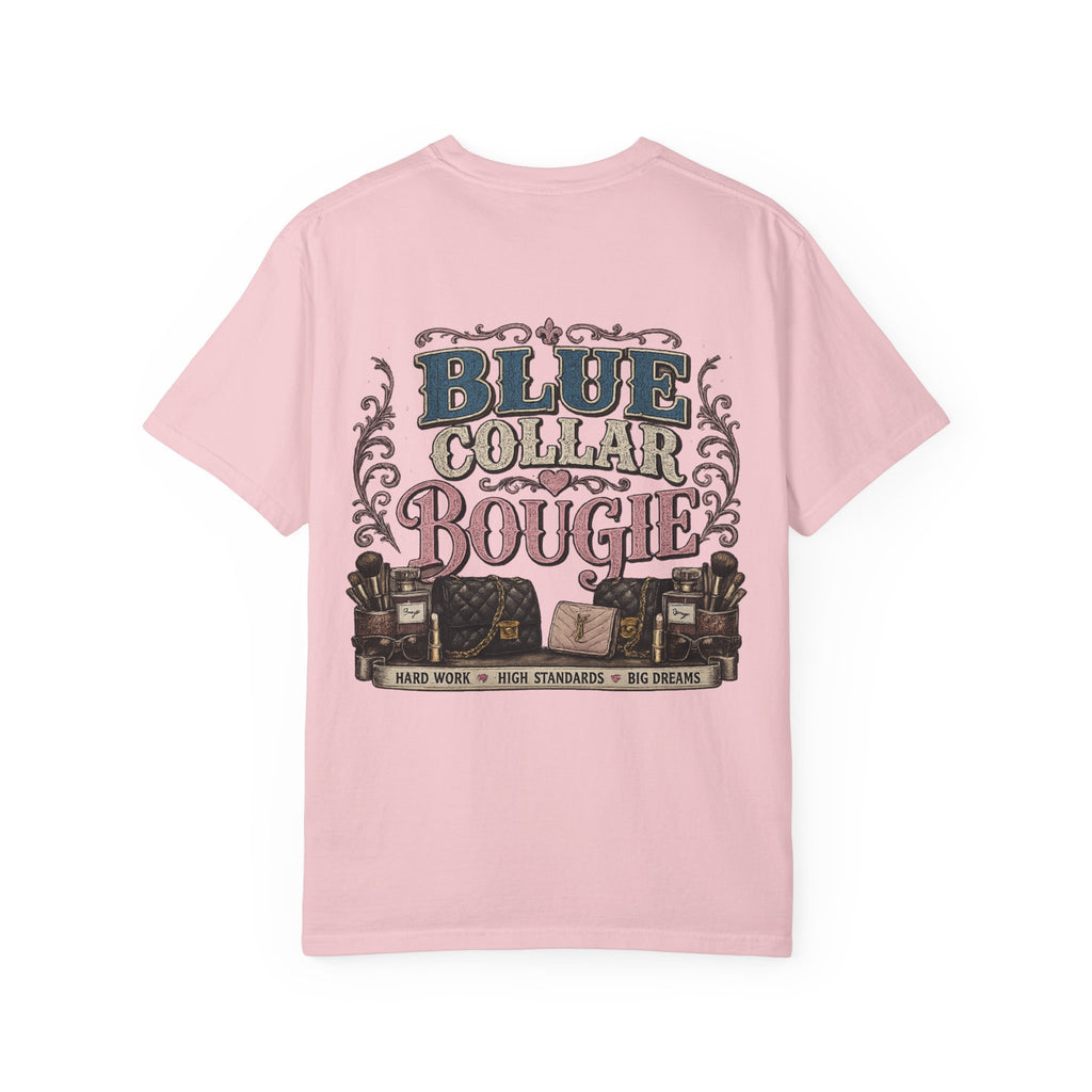 Blue Collar Bougie T-Shirt — Workwear Vintage Graphic Tee