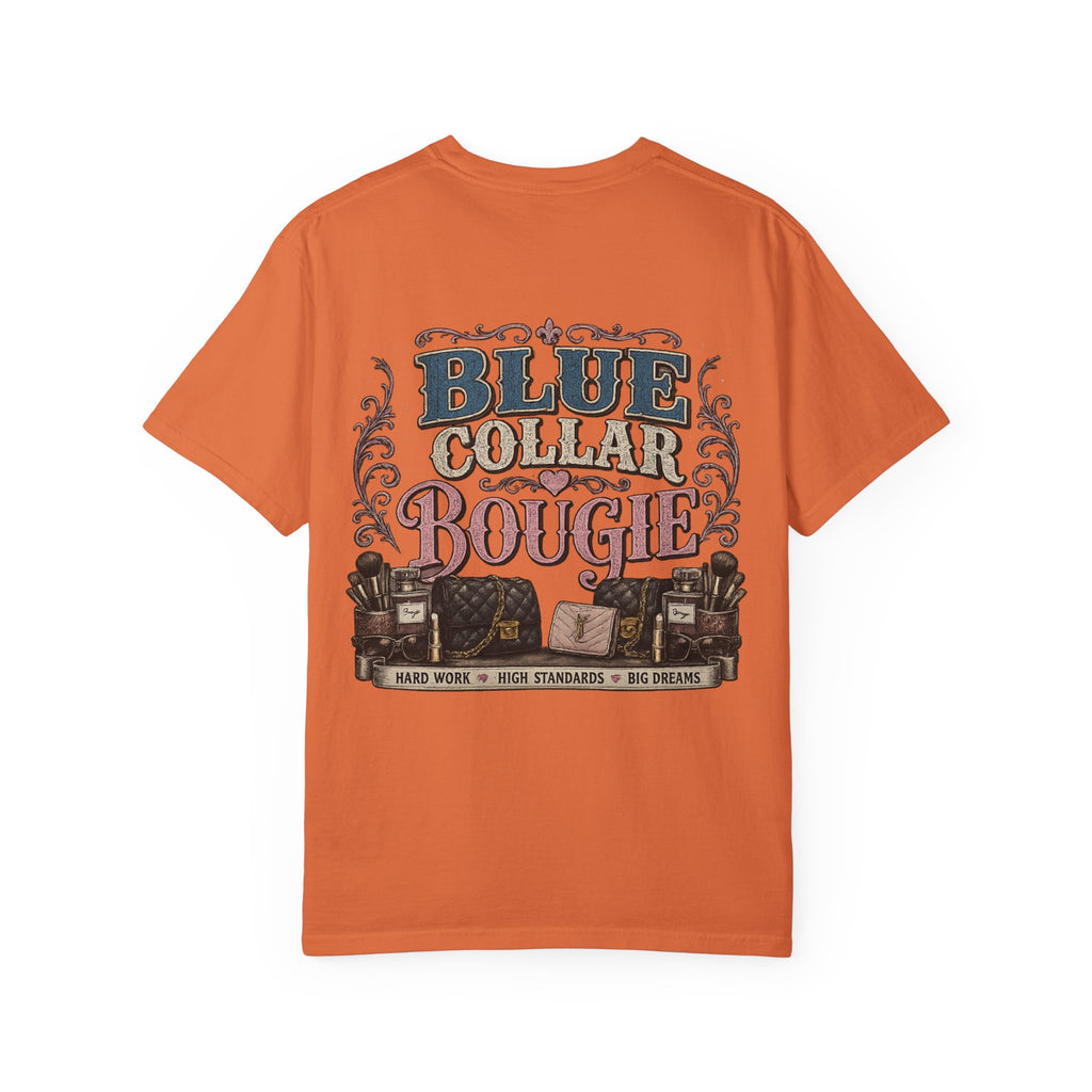 Blue Collar Bougie T-Shirt — Workwear Vintage Graphic Tee
