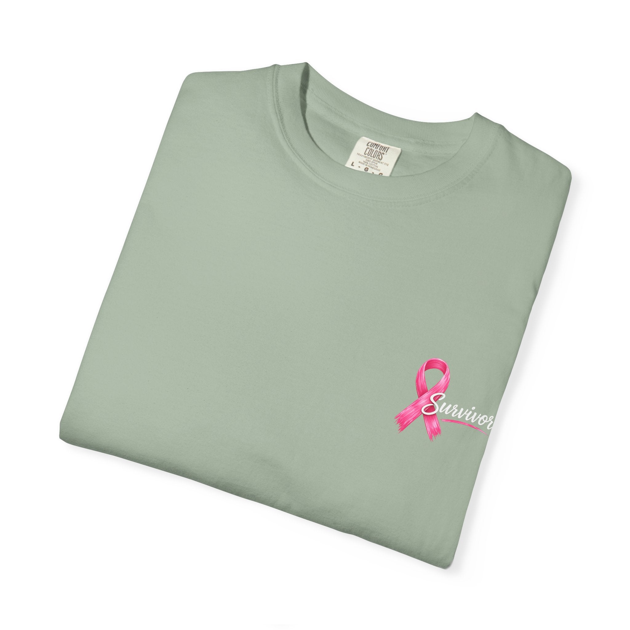 Breast Cancer Survivor T-Shirt — 'Survivor' Pink Ribbon Awareness Tee