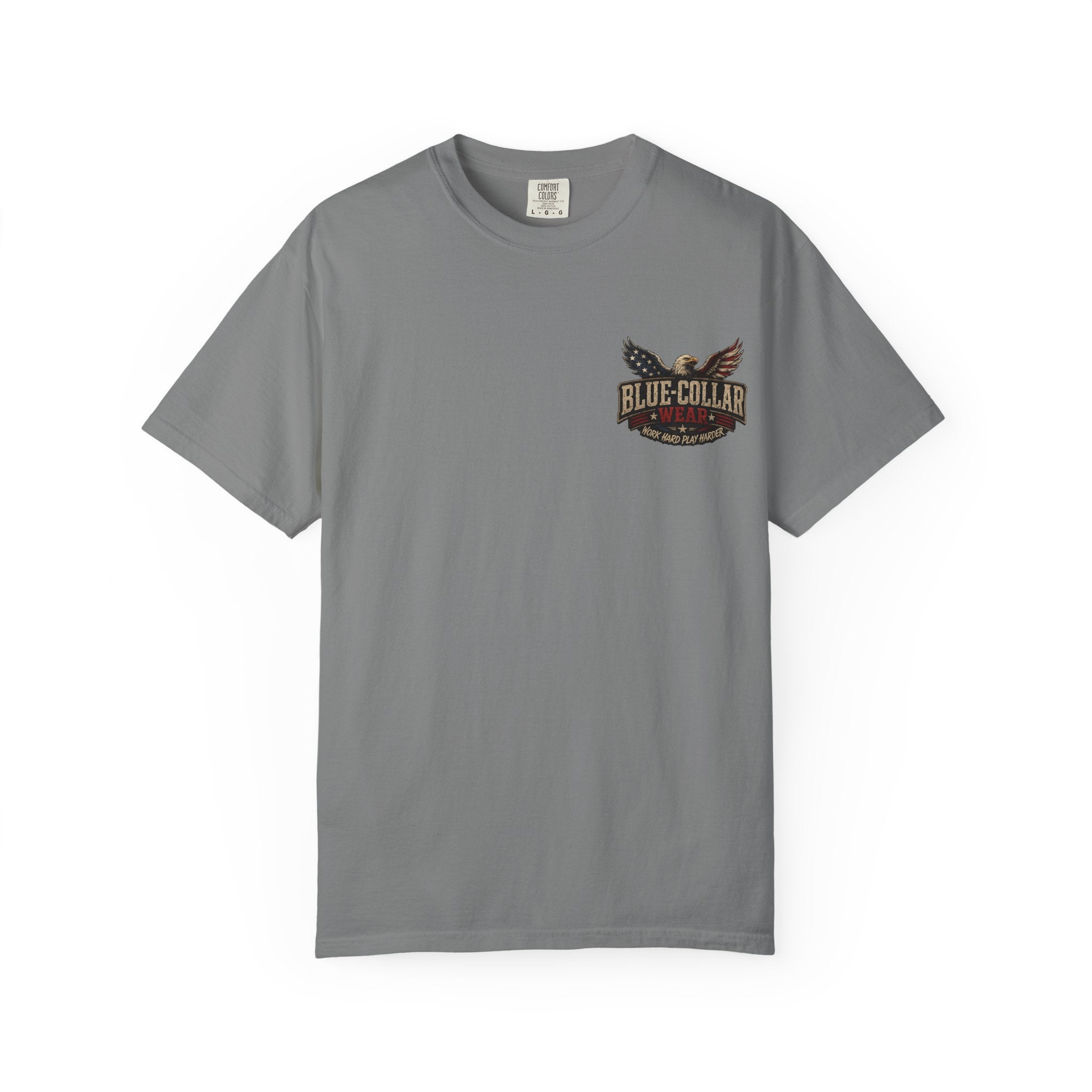 Patriotic 'America Land of the Free' T-Shirt — Eagle & Flag Graphic