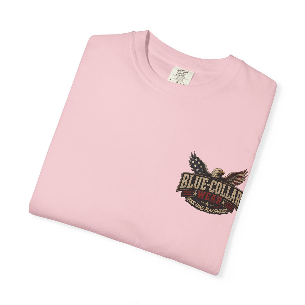 Patriotic 'America Land of the Free' T-Shirt — Eagle & Flag Graphic