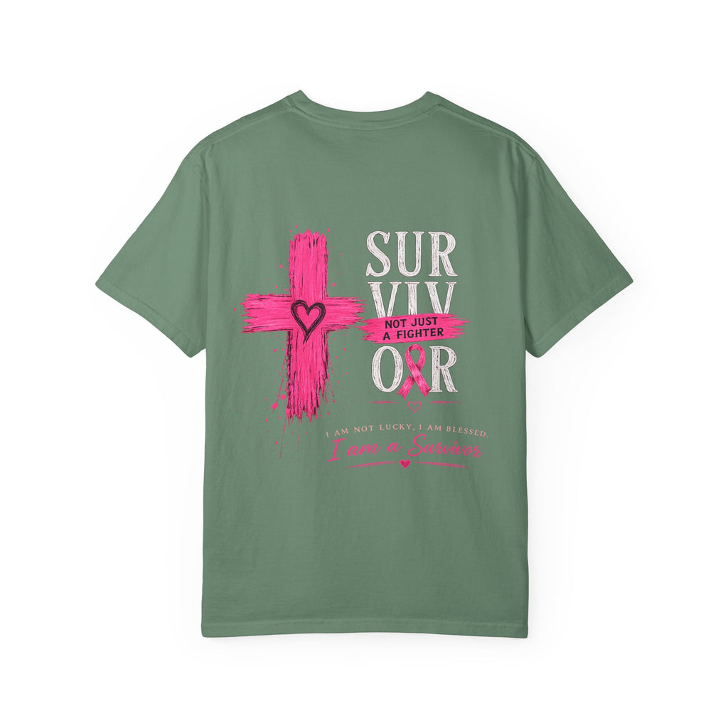Breast Cancer Survivor T-Shirt — 'Survivor' Pink Ribbon Awareness Tee
