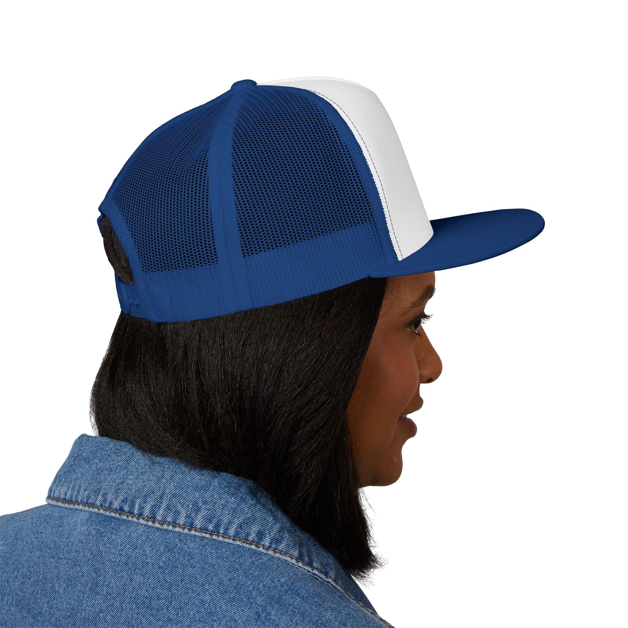 Blue Collar Wife Trucker Cap – Leopard Print Workwife Snapback