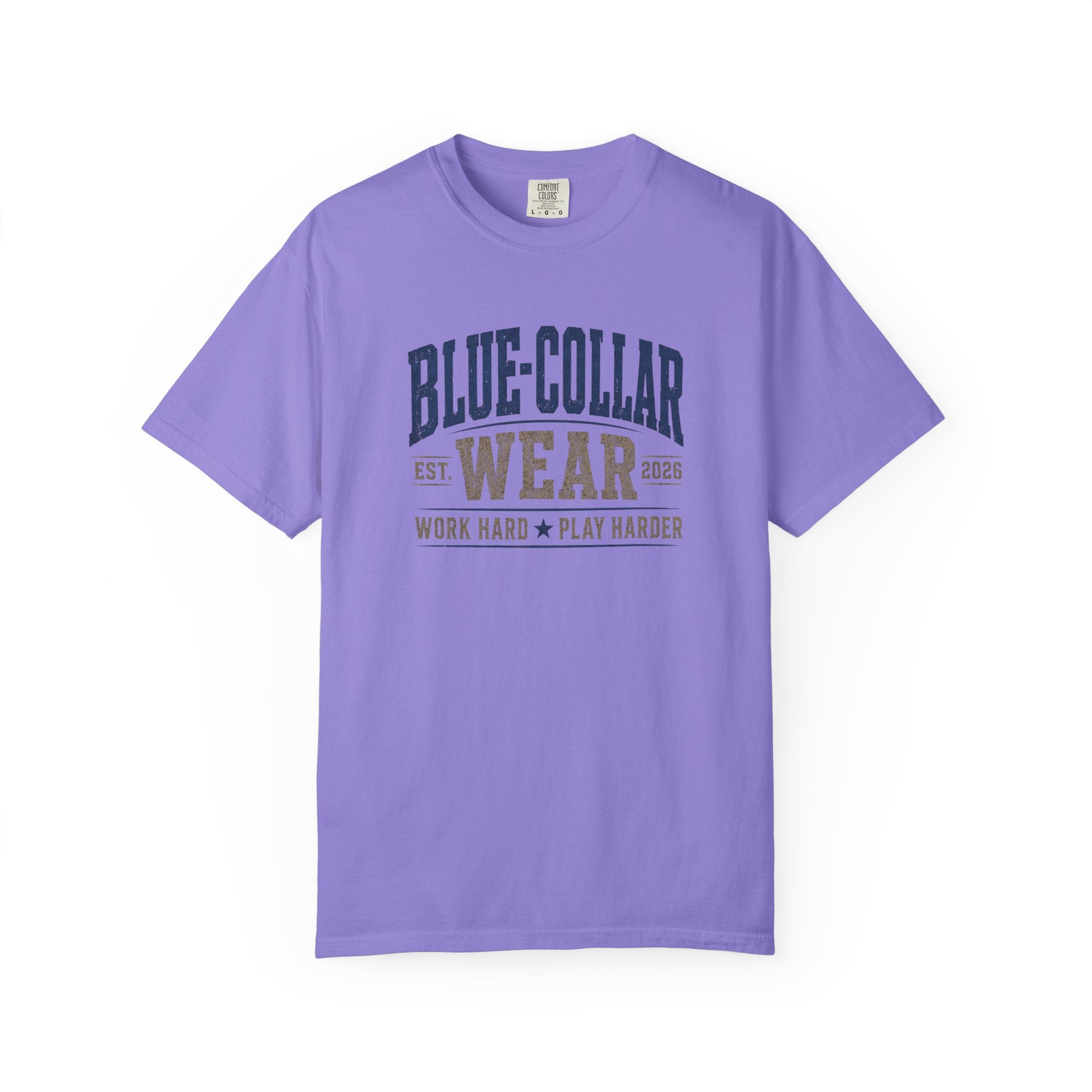 Blue-Collar Wear "Lord Just Get Us Through Hell Week" Work T-Shirt