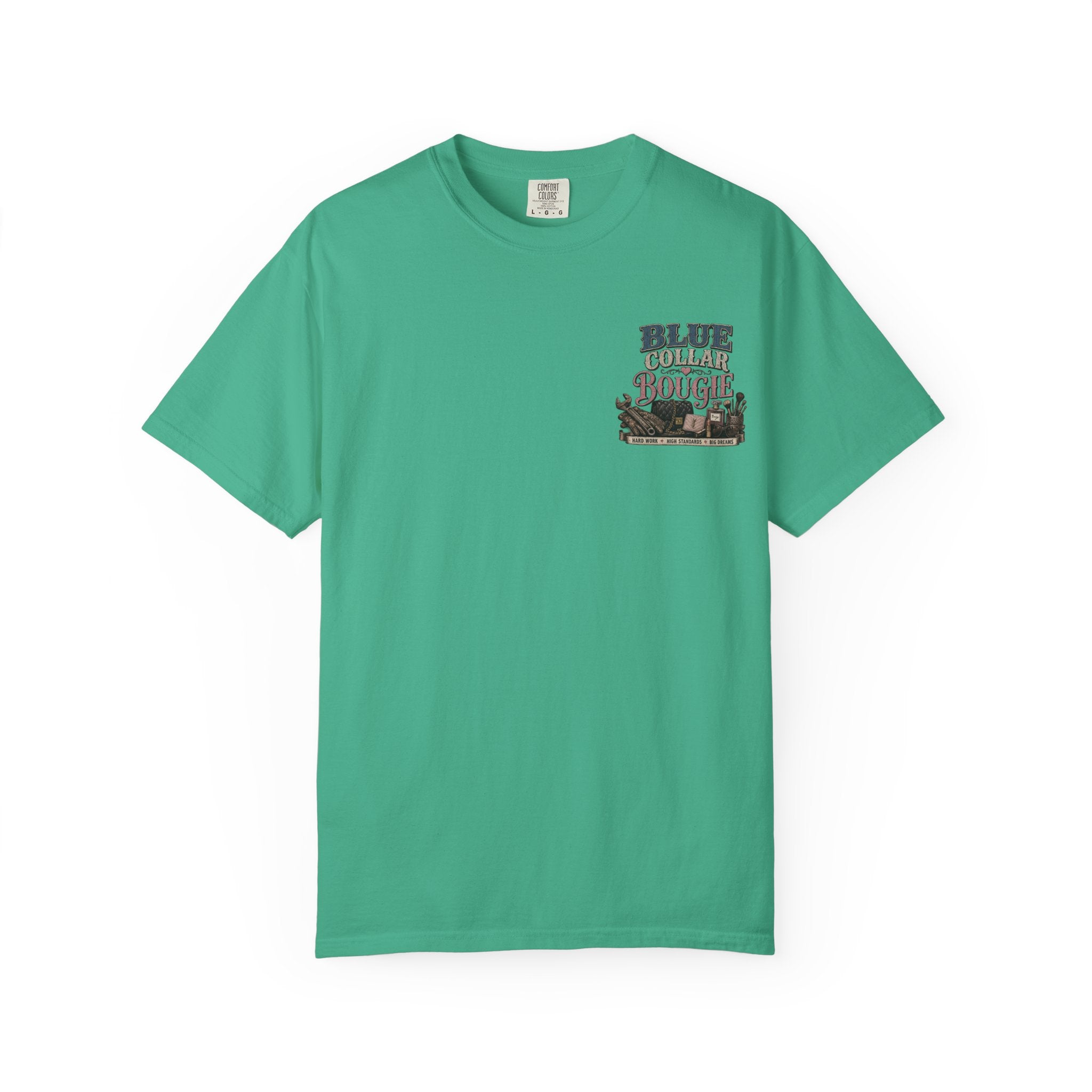Blue Collar Bougie T-Shirt — Workwear Vintage Graphic Tee