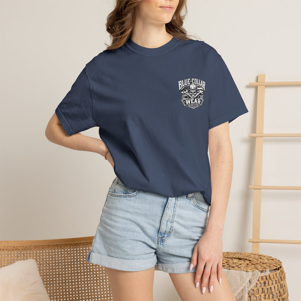 Too Young to Retire "Too Broke to Quit" Graphic T‑Shirt