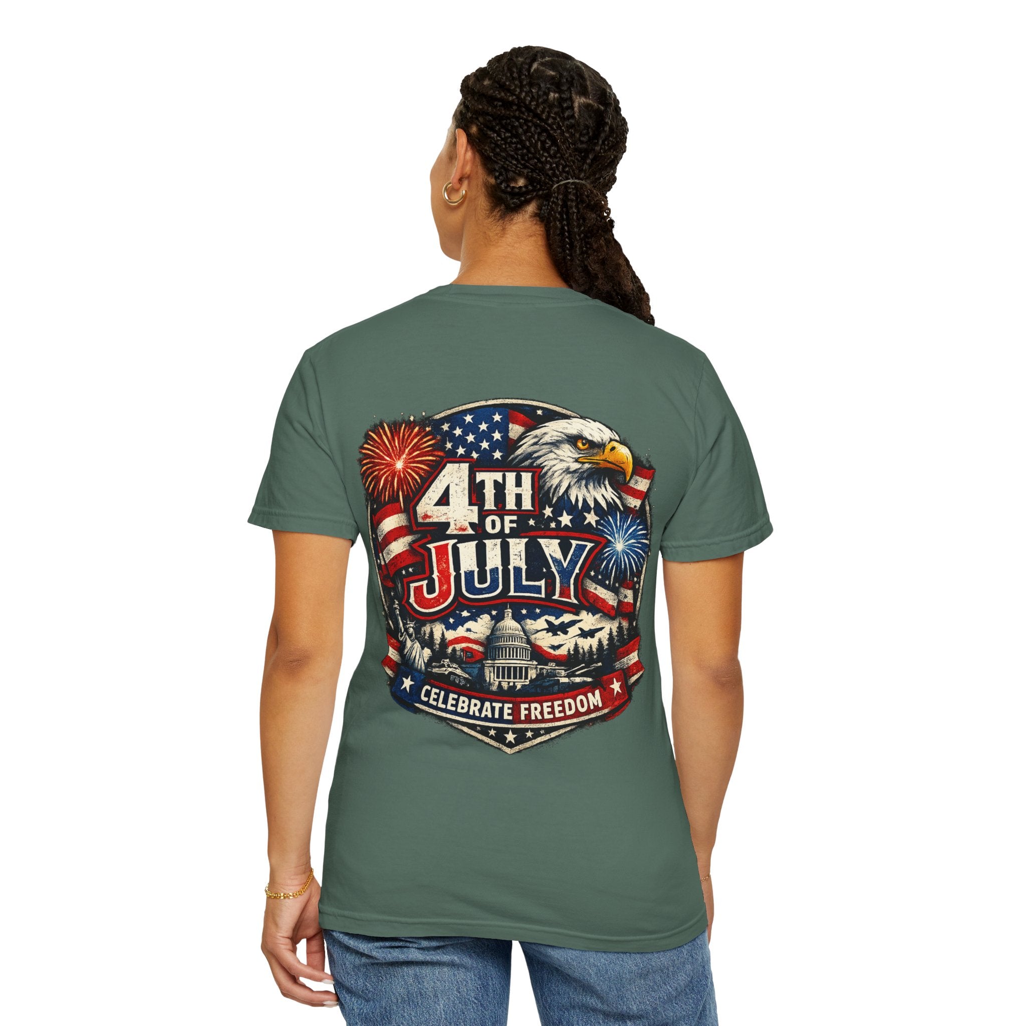 4th of July Eagle T-Shirt — Celebrate Freedom Patriotic Tee
