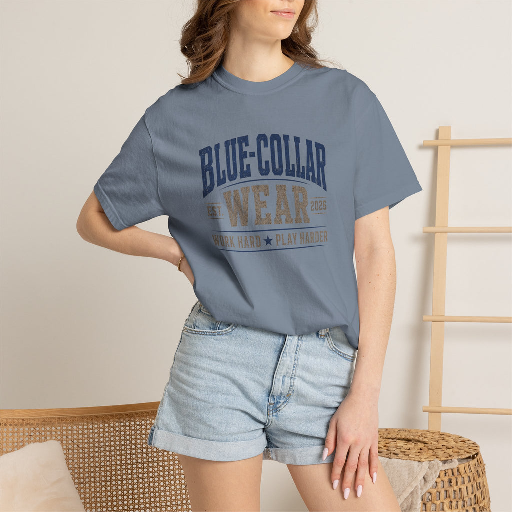 Blue-Collar Wear "Lord Just Get Us Through Hell Week" Work T-Shirt