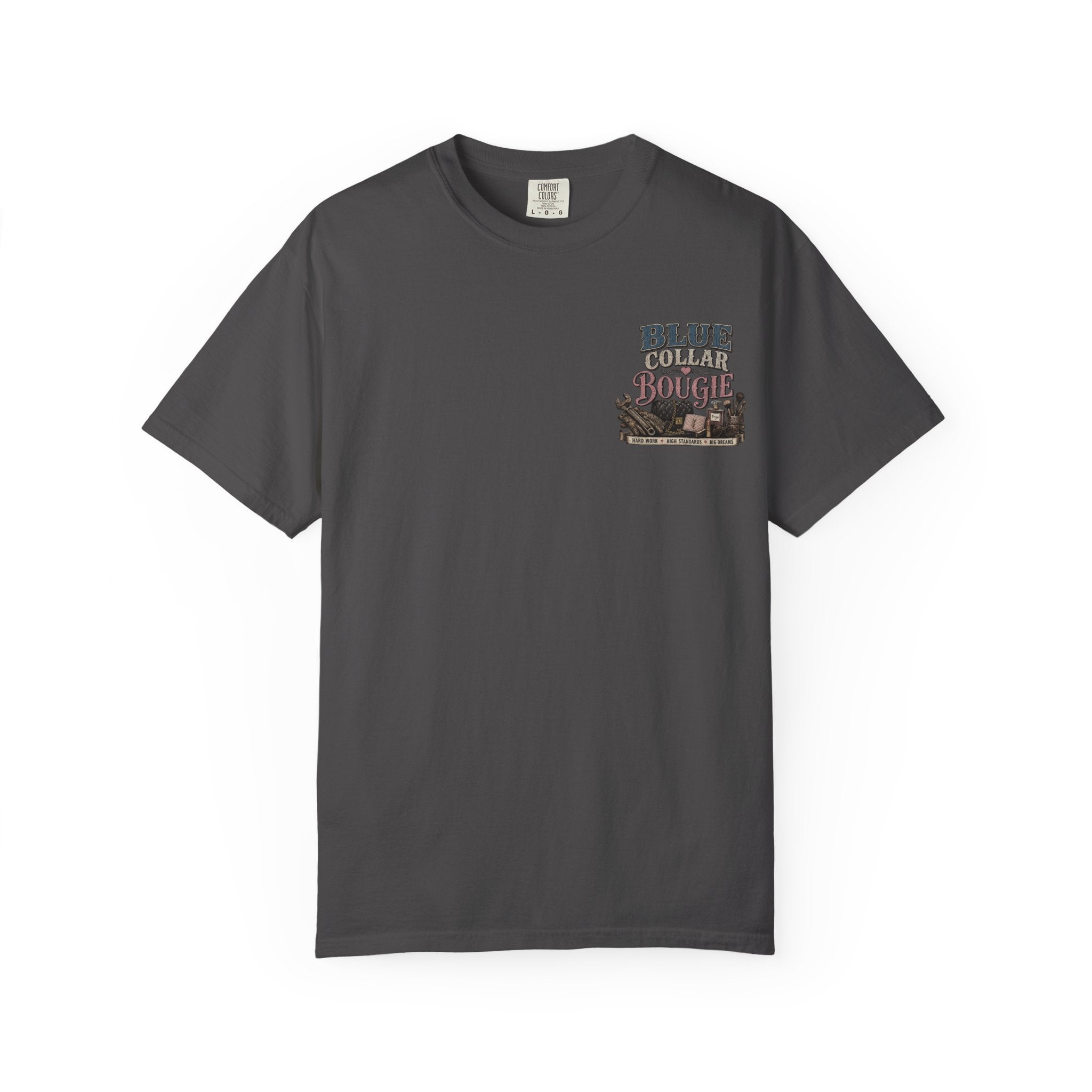 Blue Collar Bougie T-Shirt — Workwear Vintage Graphic Tee