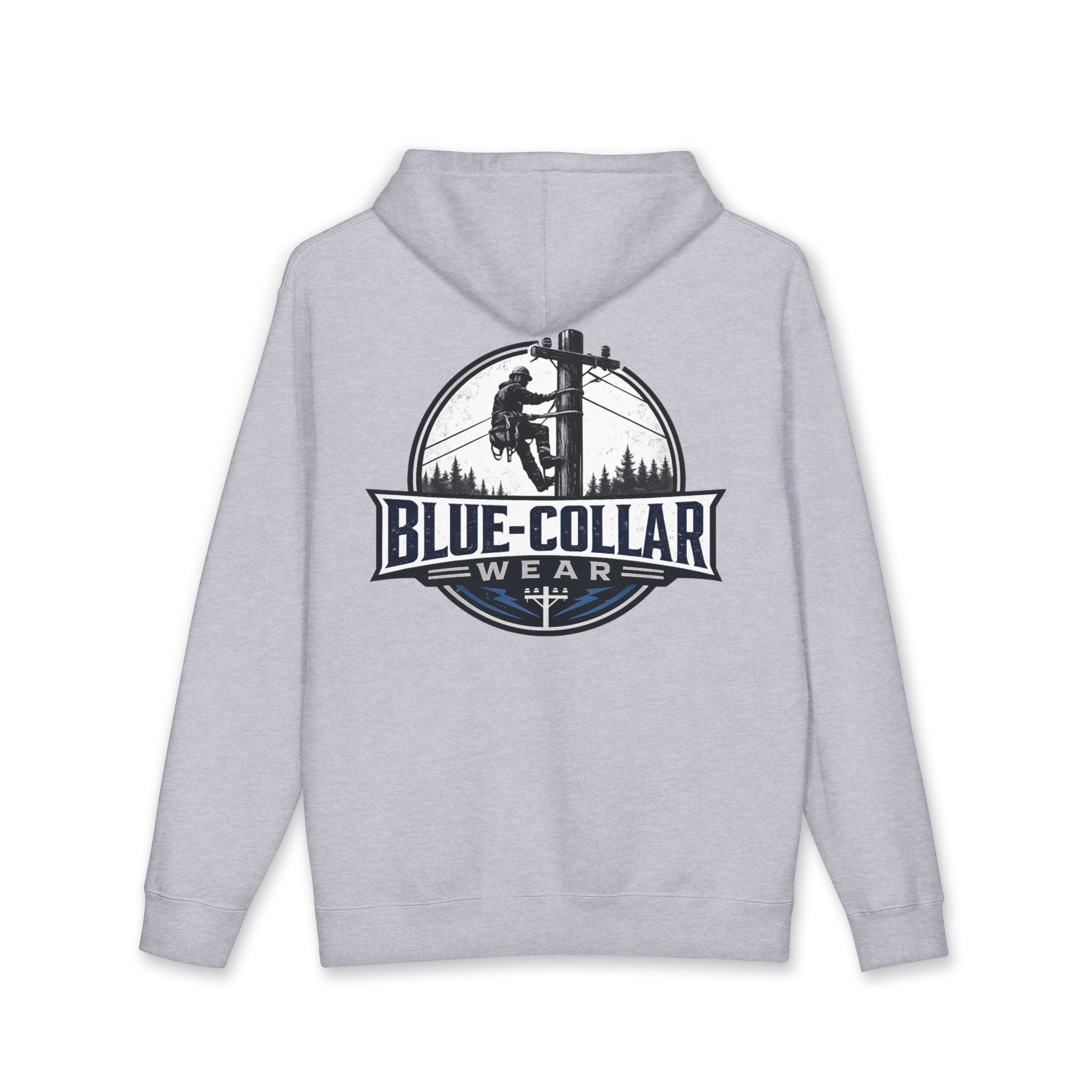 Blue-Collar Wear Hoodie — Lineman Workwear Pullover