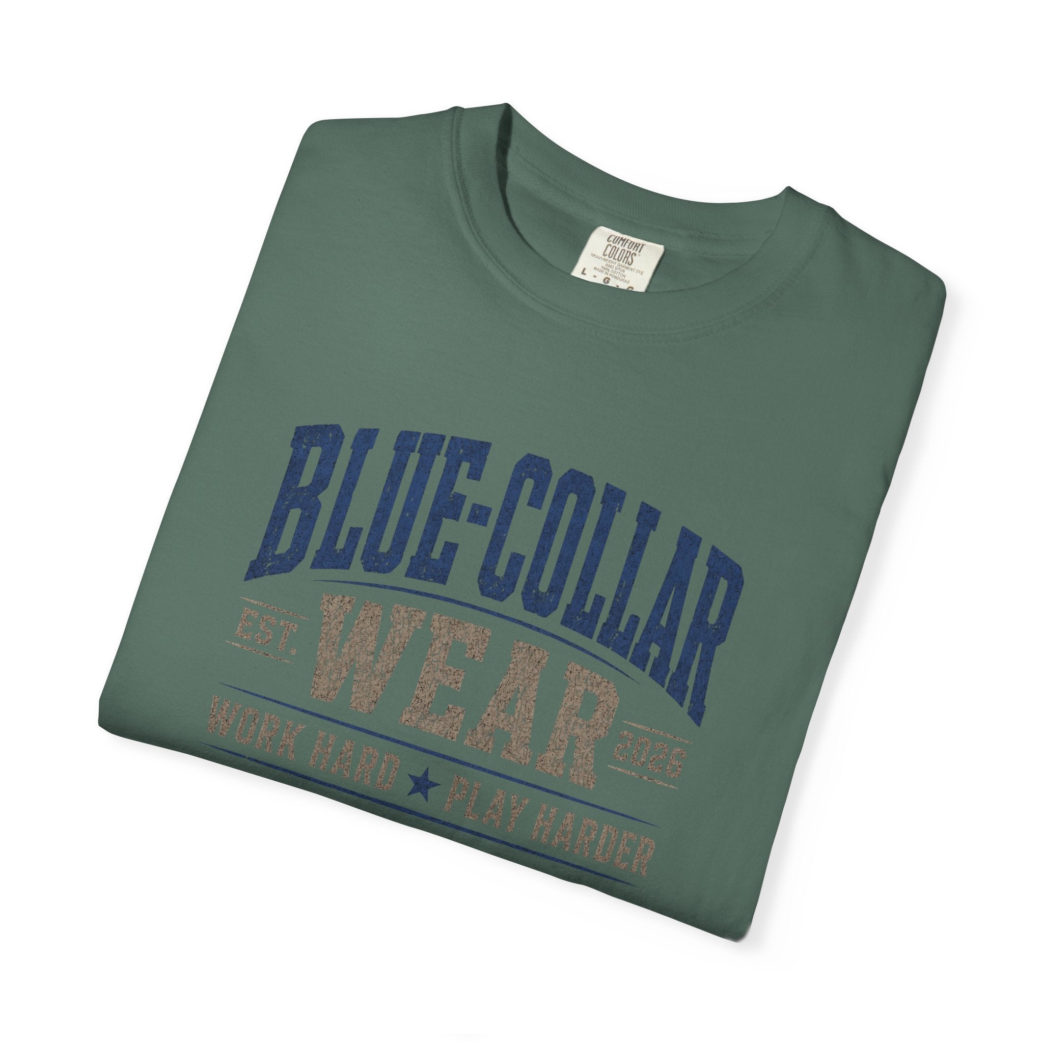 Blue-Collar Wear "Lord Just Get Us Through Hell Week" Work T-Shirt