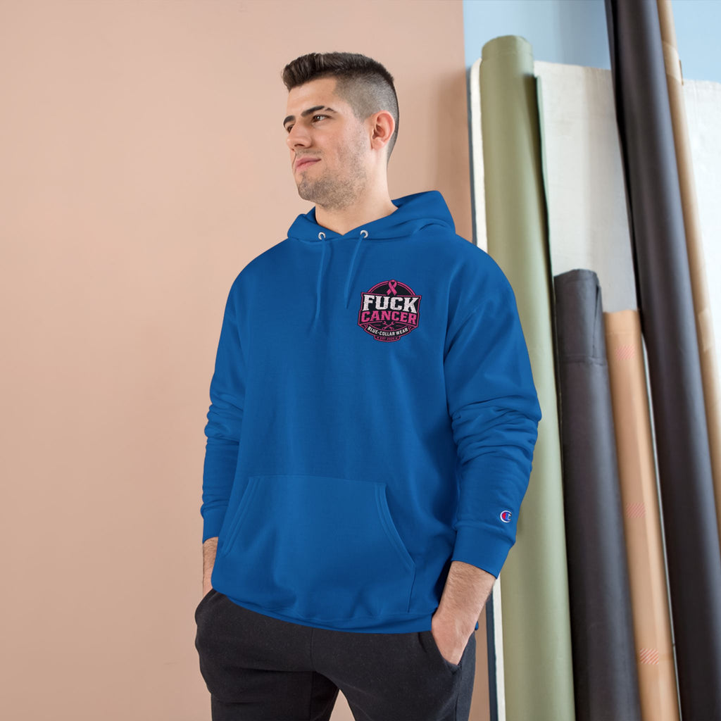 Fuck Cancer Hoodie — Pink Ribbon Awareness Champion Hoodie