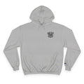 Champion Hoodie — Oil Rig Graphic Hoodie with 'Fuck Fight Trip Pipe' Text