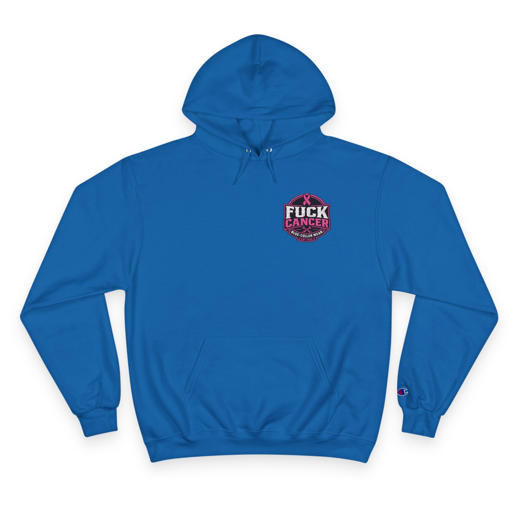 Fuck Cancer Hoodie — Pink Ribbon Awareness Champion Hoodie