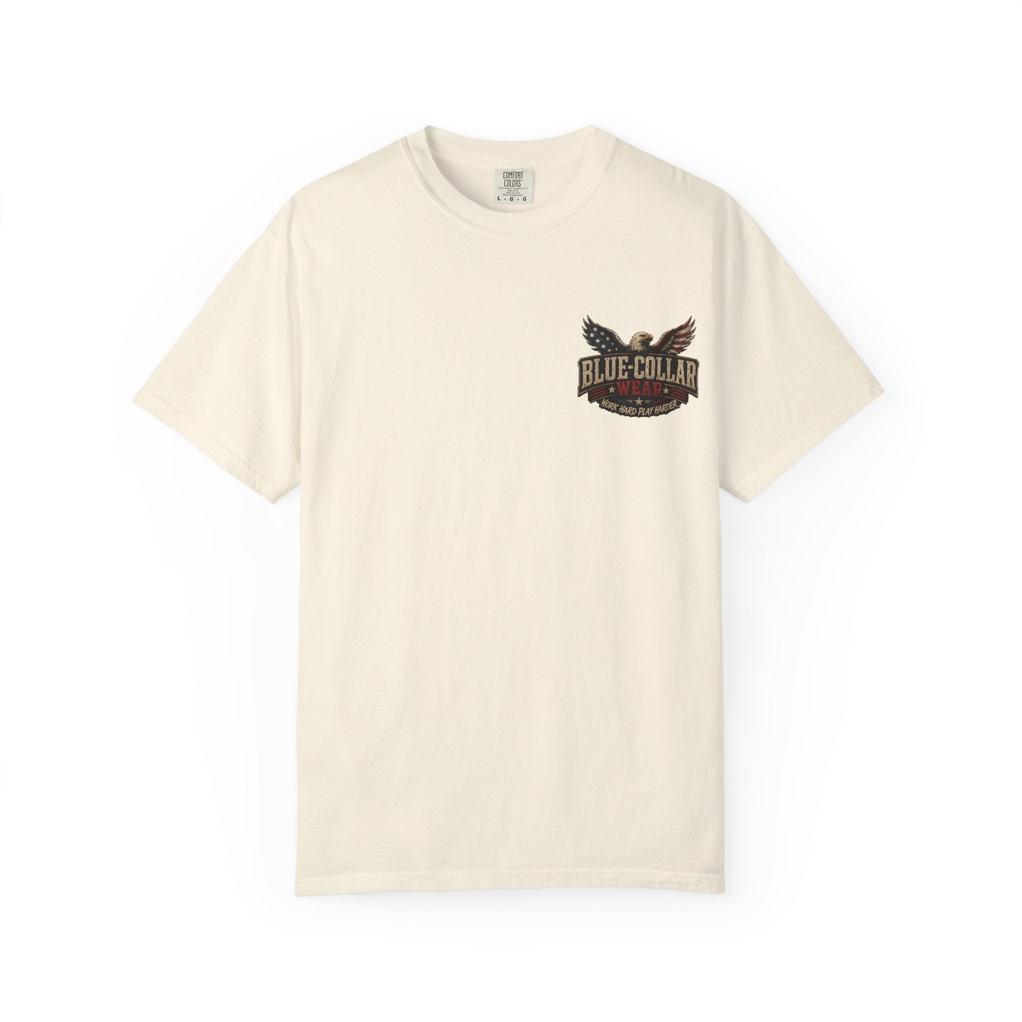 Patriotic 'America Land of the Free' T-Shirt — Eagle & Flag Graphic