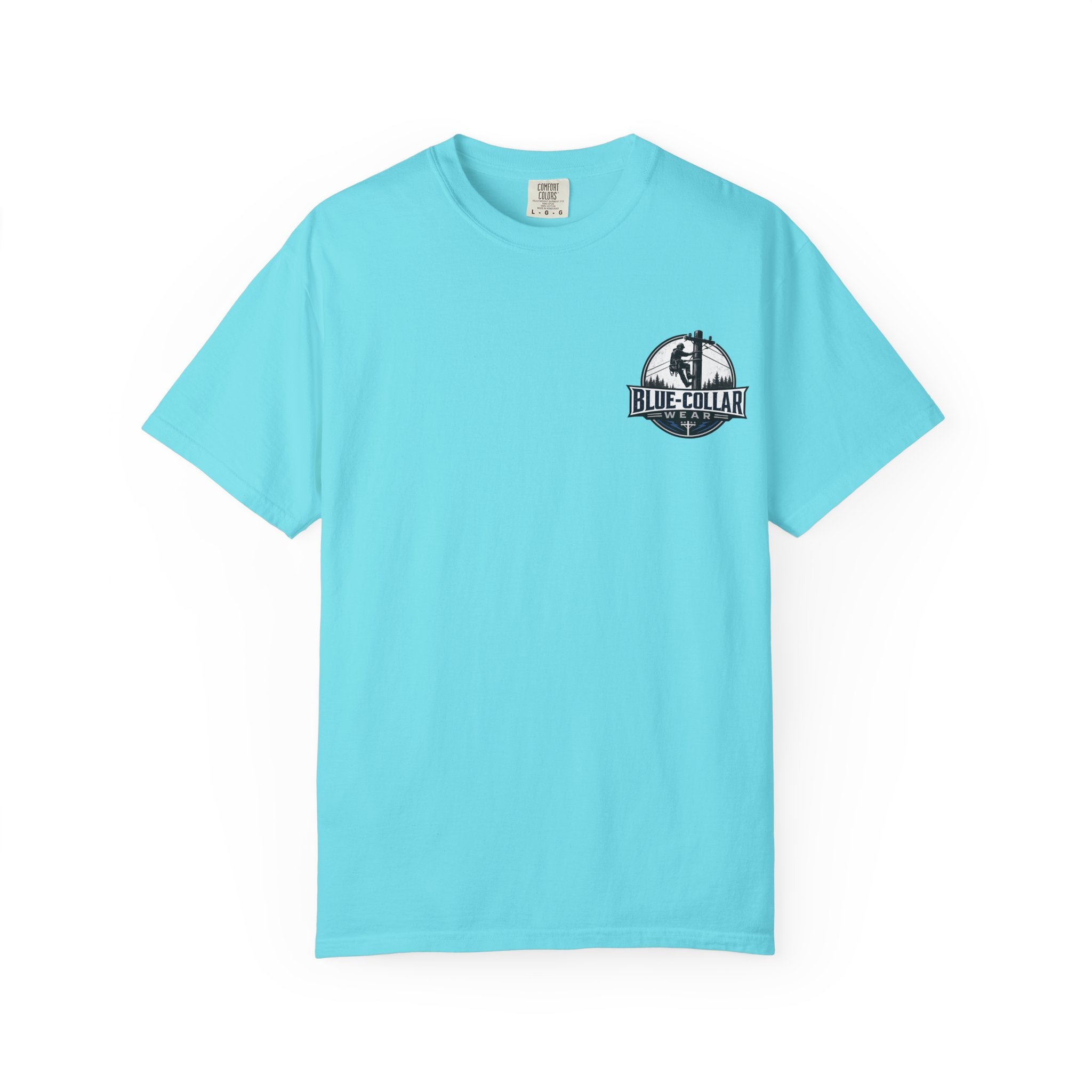 Blue-Collar Wear T-Shirt — Lineman Utility Work Tee
