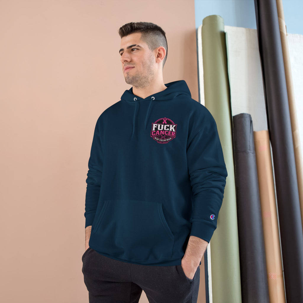 Fuck Cancer Hoodie — Pink Ribbon Awareness Champion Hoodie