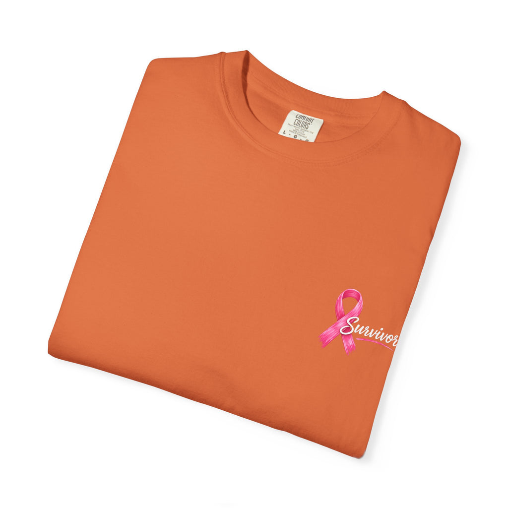 Breast Cancer Survivor T-Shirt — 'Survivor' Pink Ribbon Awareness Tee