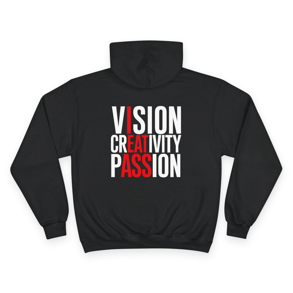 Vision Creativity Passion Hoodie – Motivational Champion Pullover
